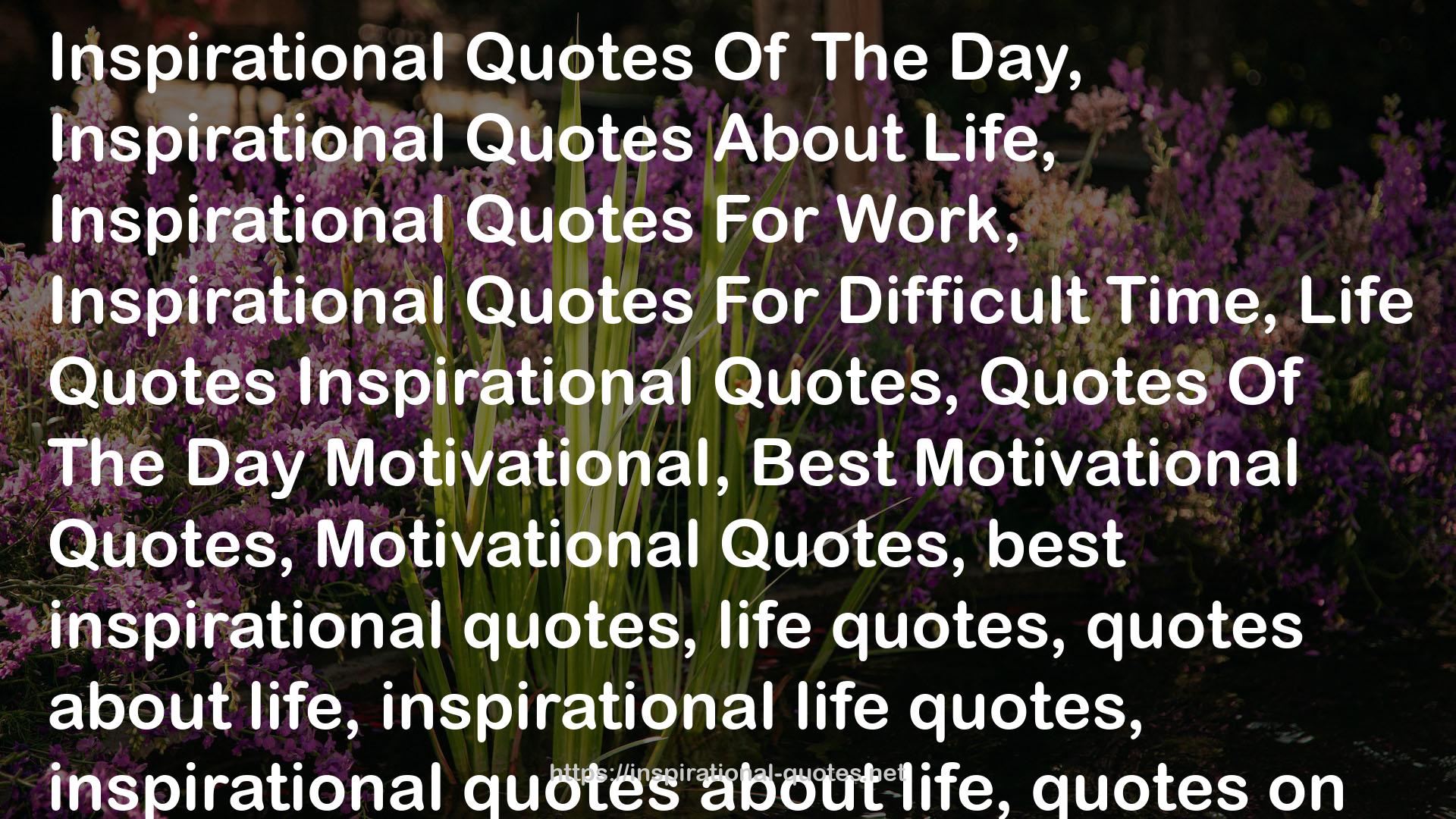 life quotes  QUOTES
