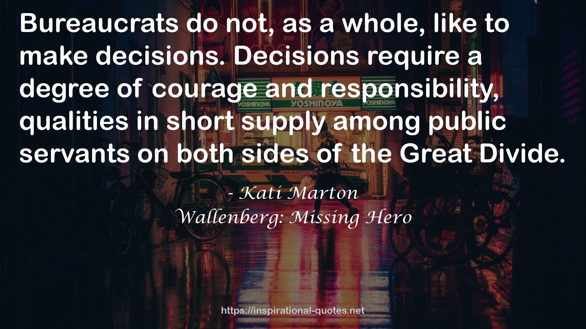 Wallenberg: Missing Hero QUOTES