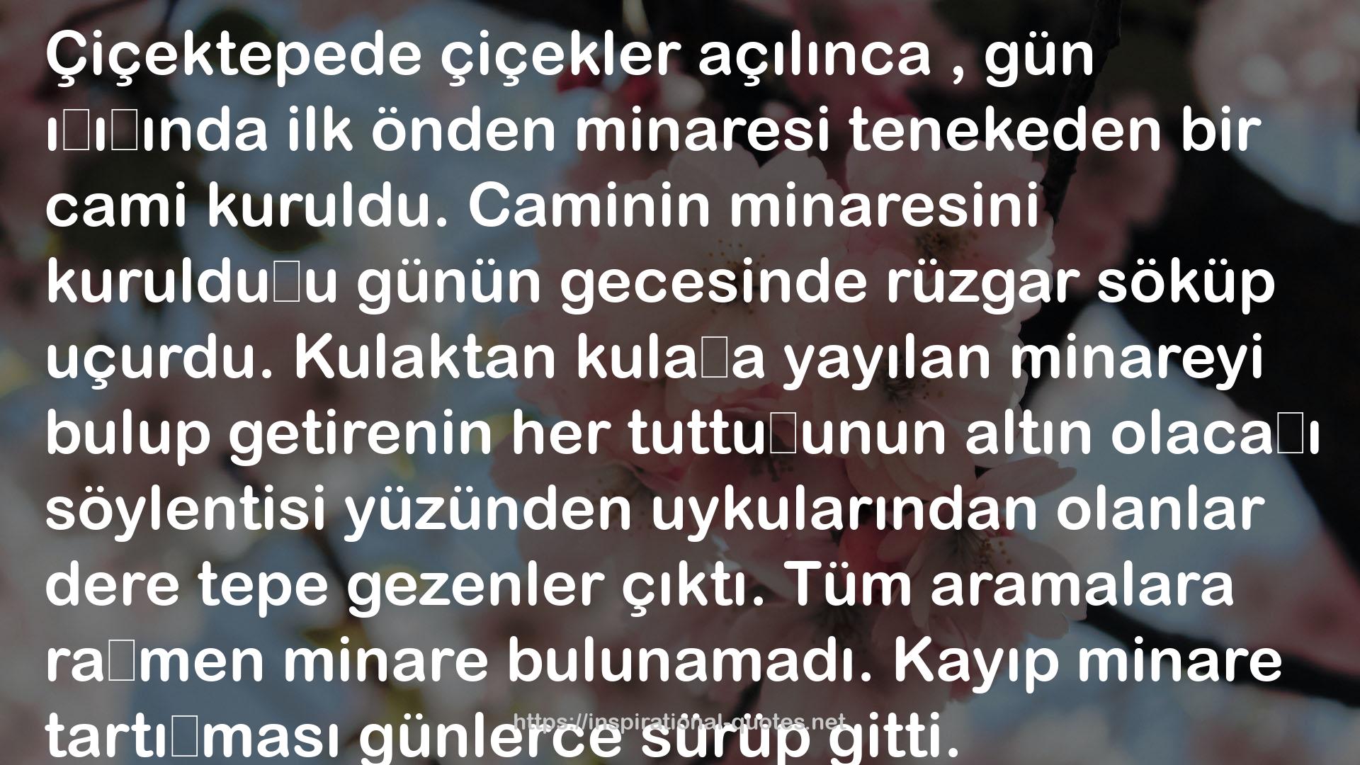 Berci Kristin Çöp Masalları QUOTES