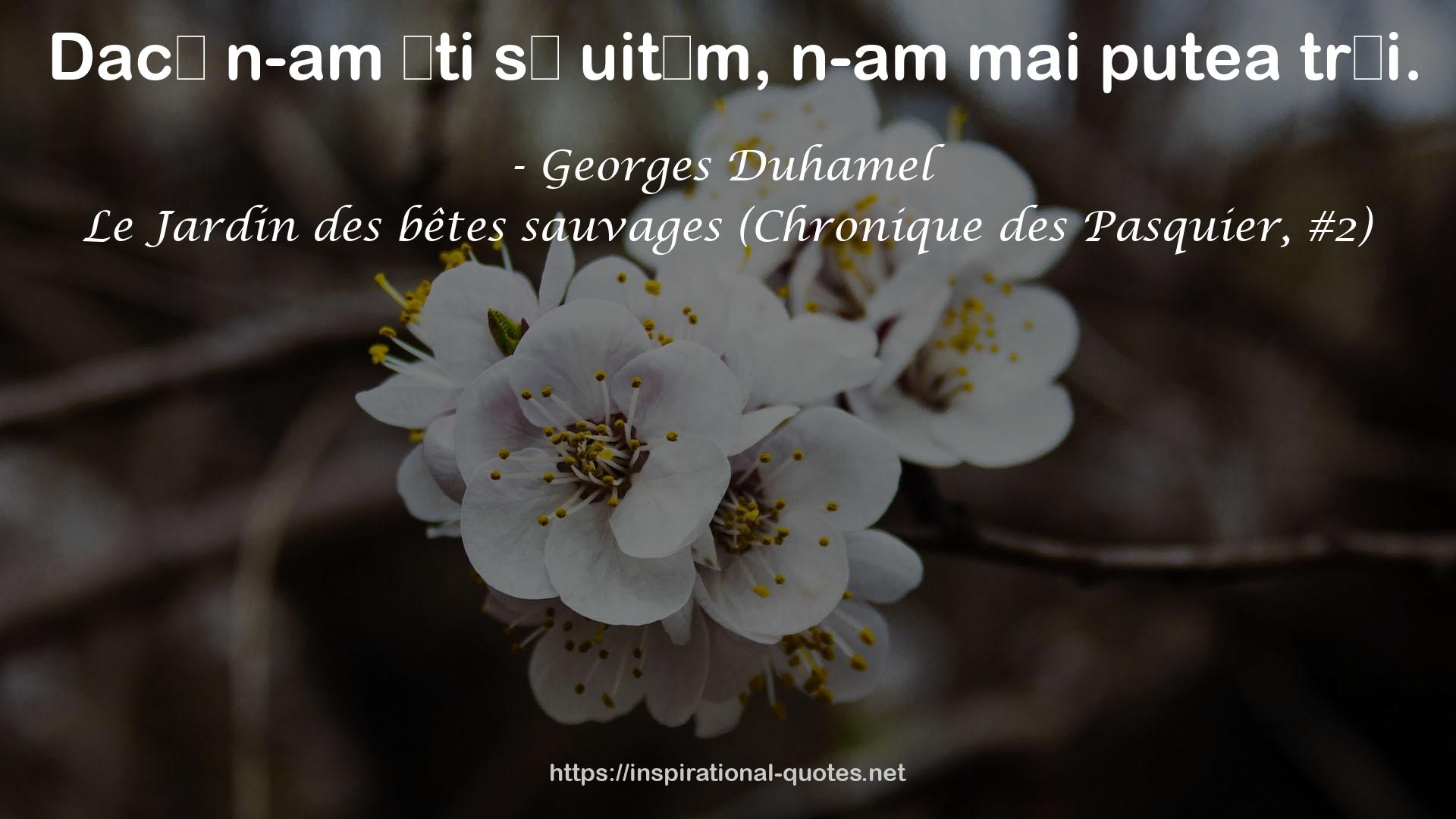 Le Jardin des bêtes sauvages (Chronique des Pasquier, #2) QUOTES