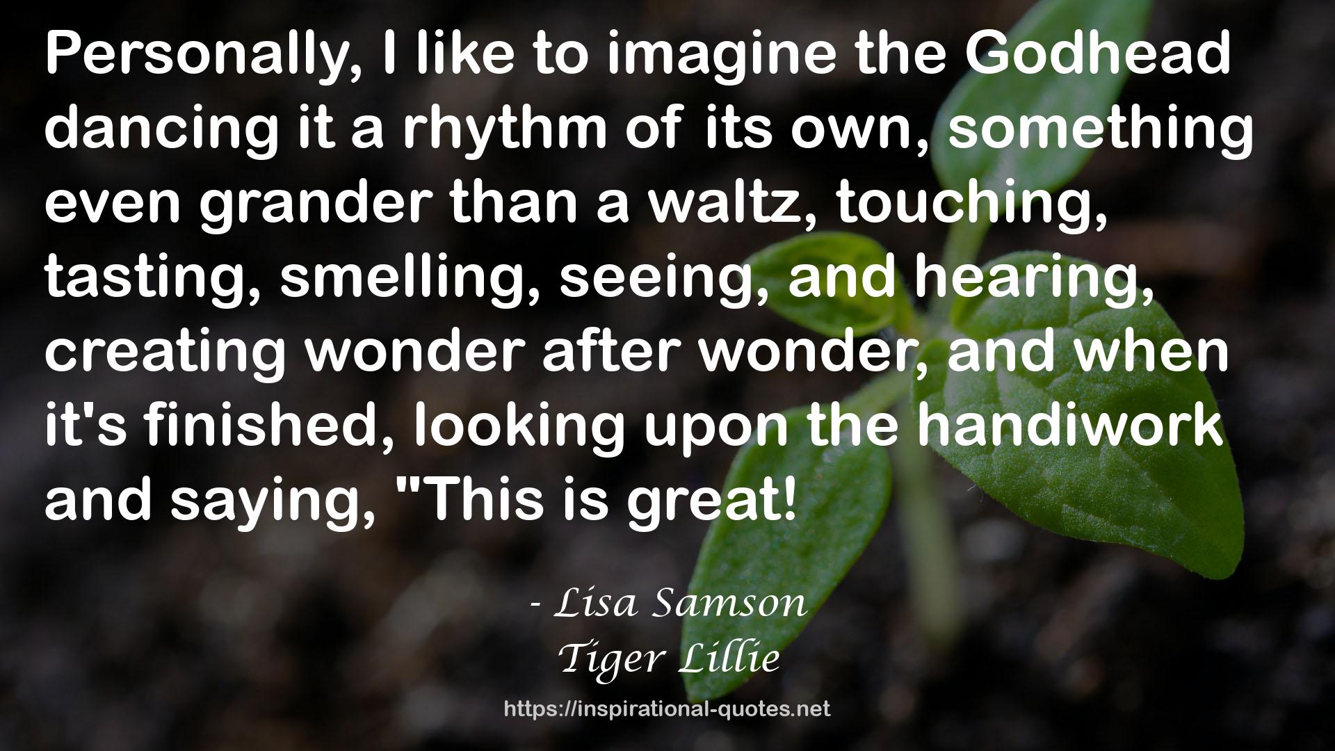 Tiger Lillie QUOTES