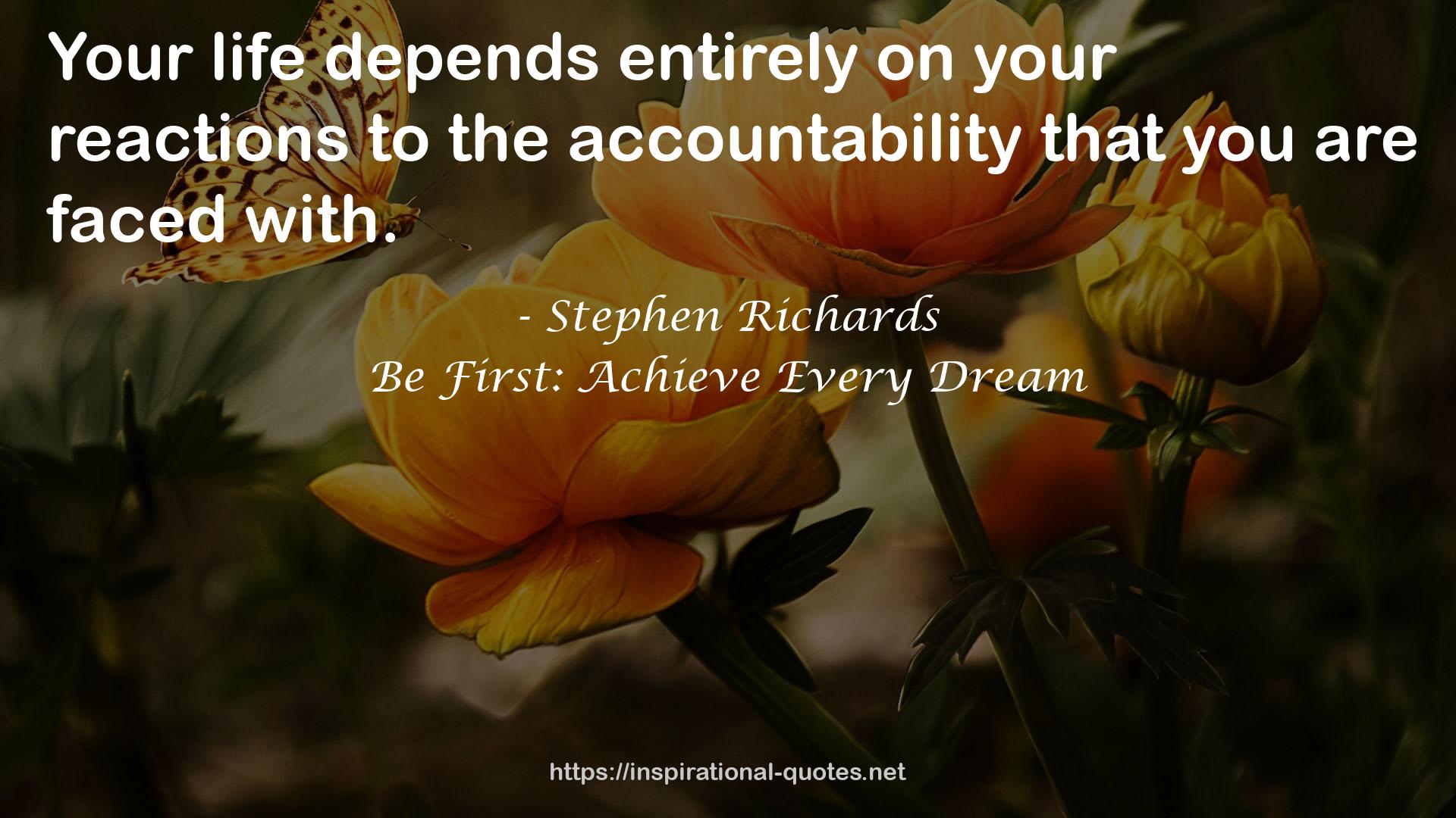 the accountability  QUOTES