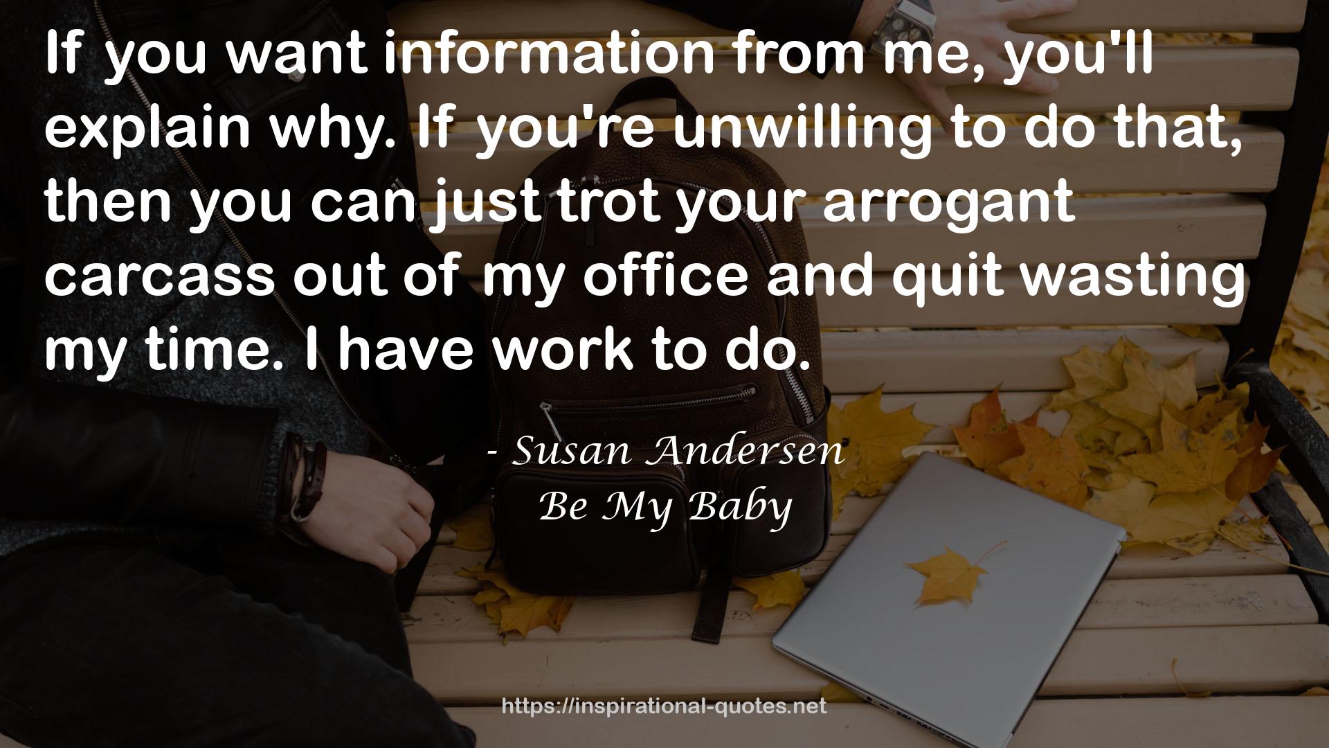 Susan Andersen QUOTES