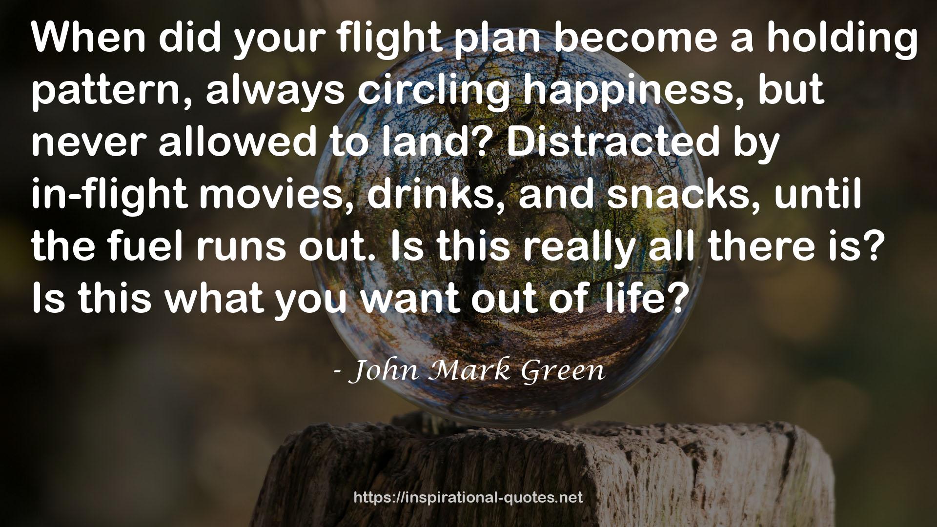 your flight plan  QUOTES