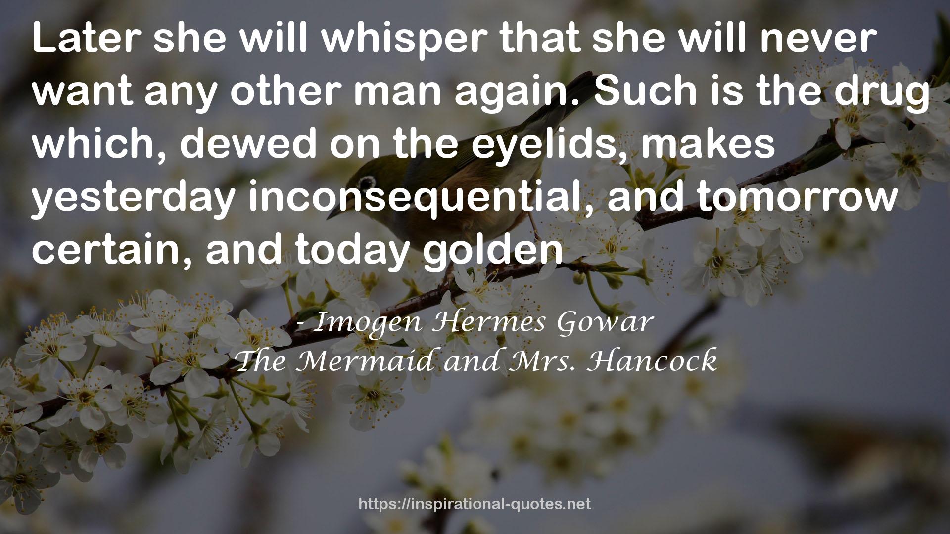 Imogen Hermes Gowar QUOTES