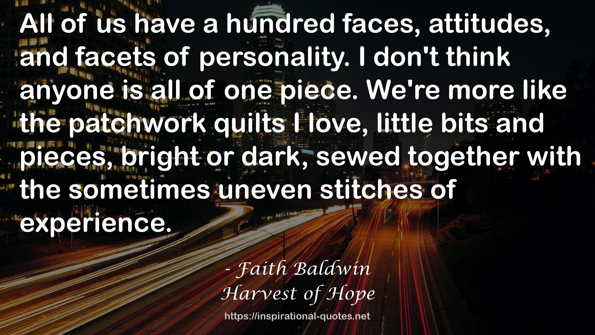 Faith Baldwin QUOTES