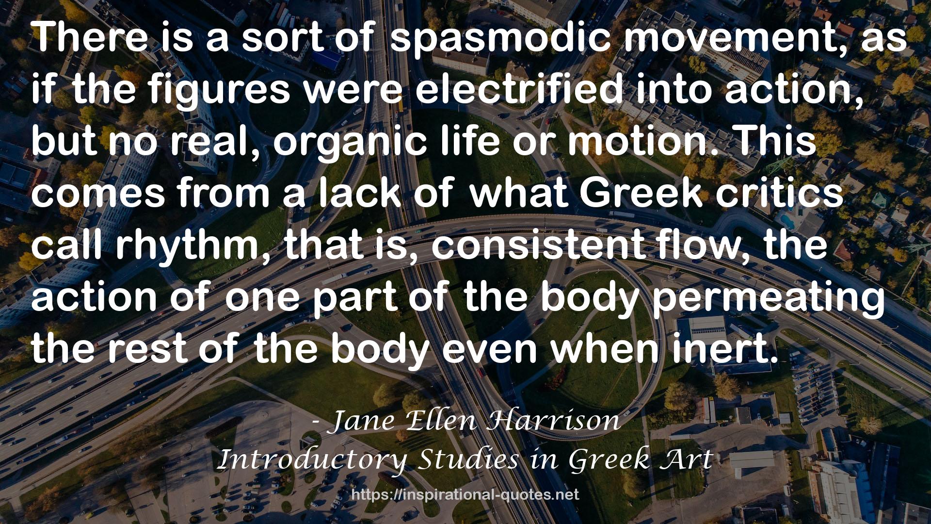 Introductory Studies in Greek Art QUOTES
