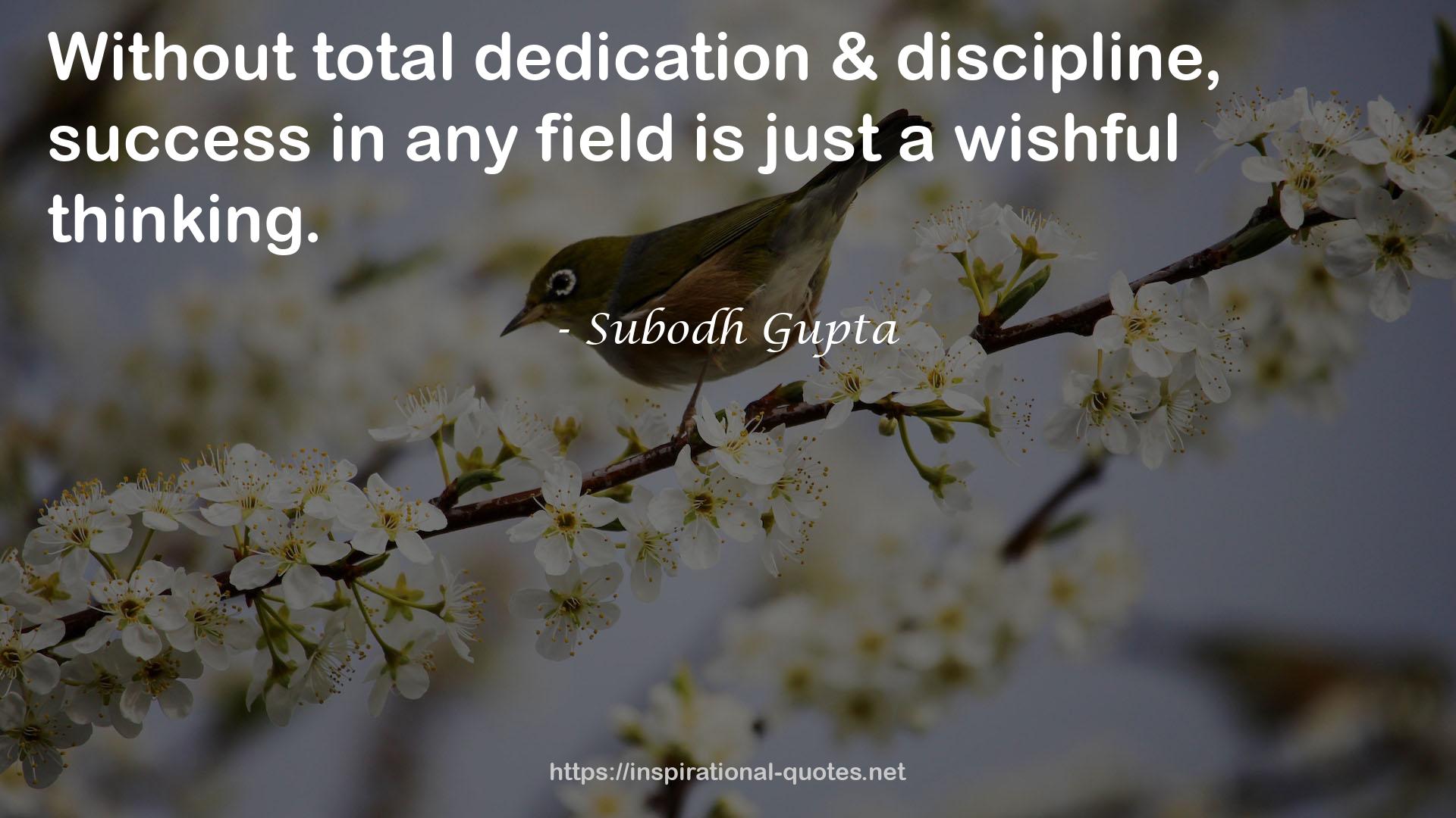 total dedication  QUOTES