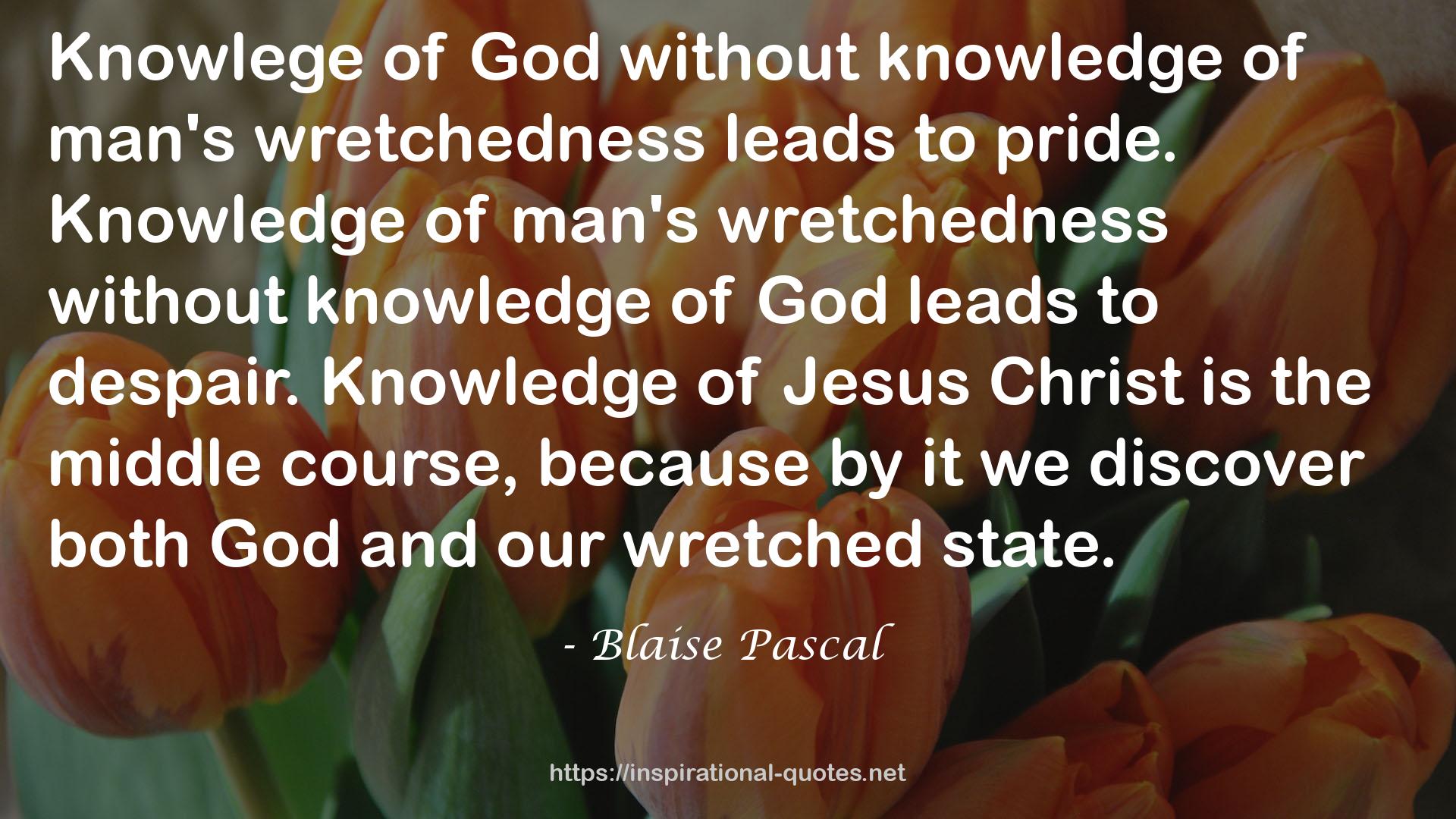 Blaise Pascal QUOTES