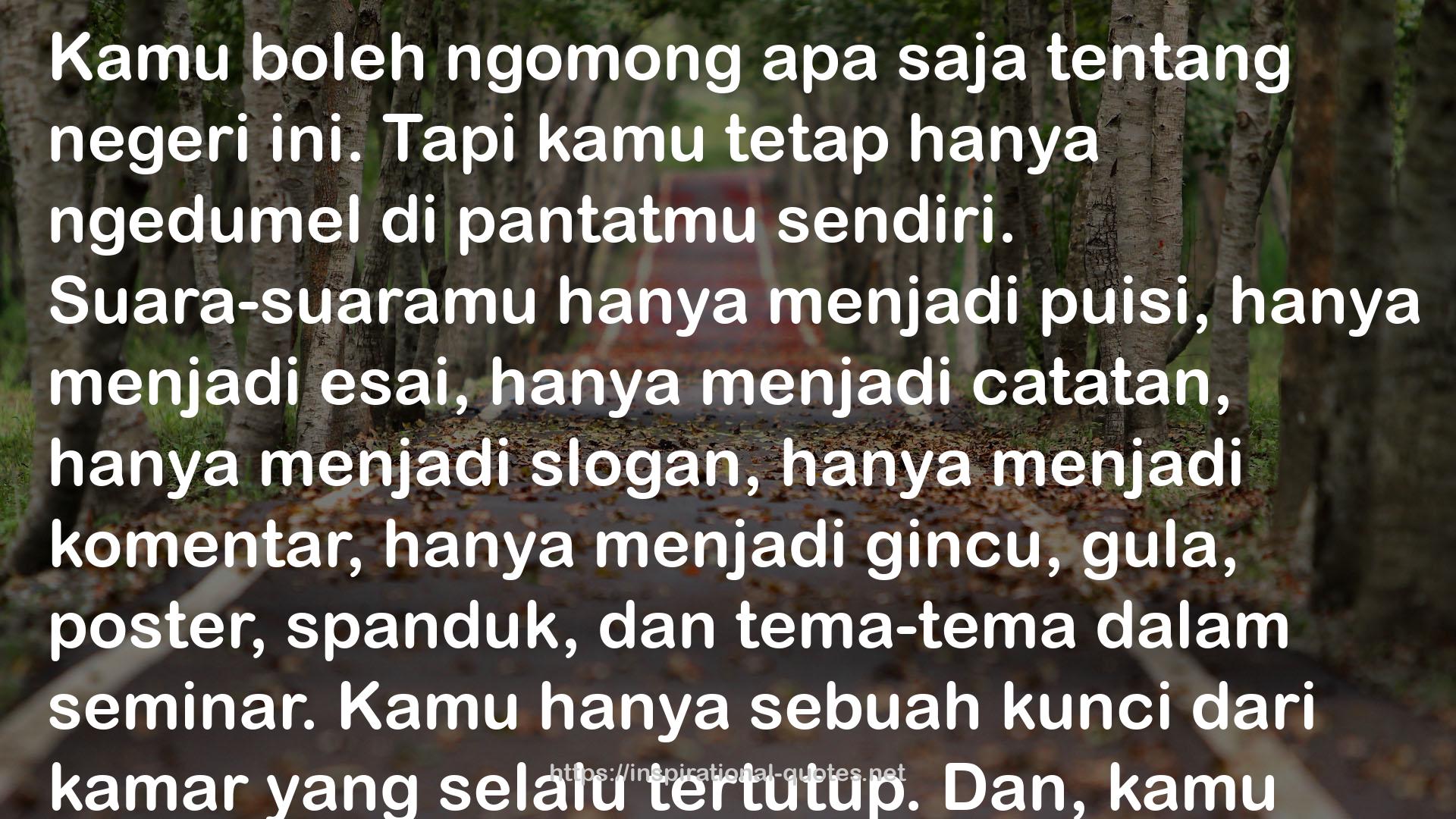 Mala: Tetralogi Dangdut QUOTES