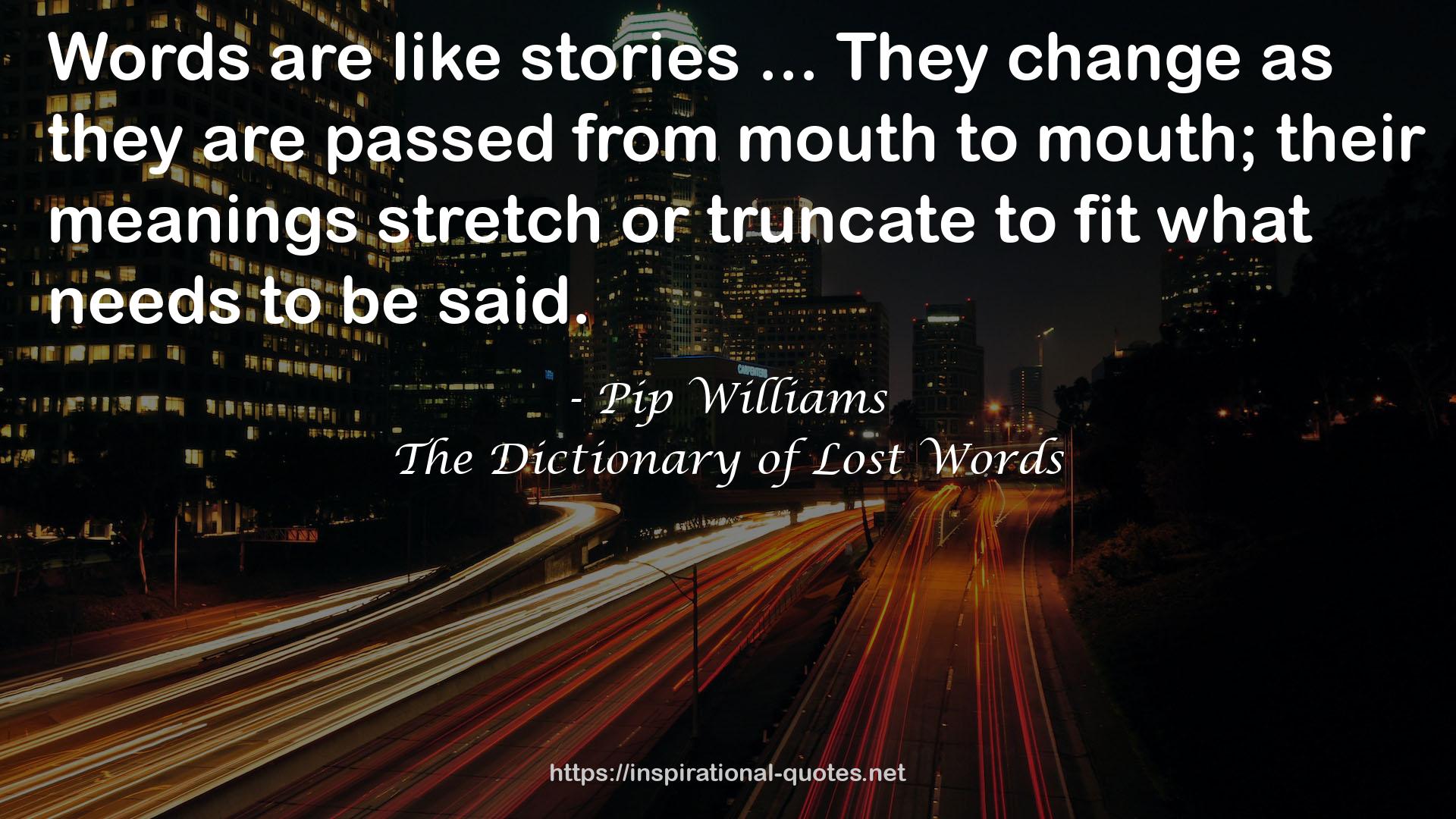 Pip Williams QUOTES