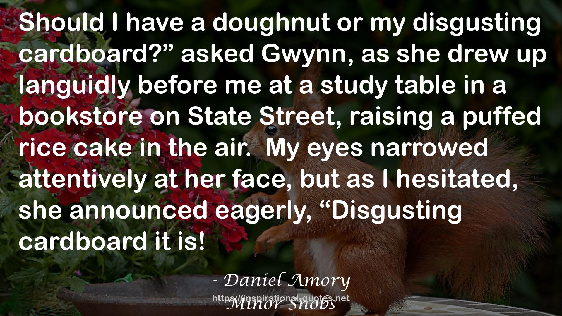 a doughnut  QUOTES