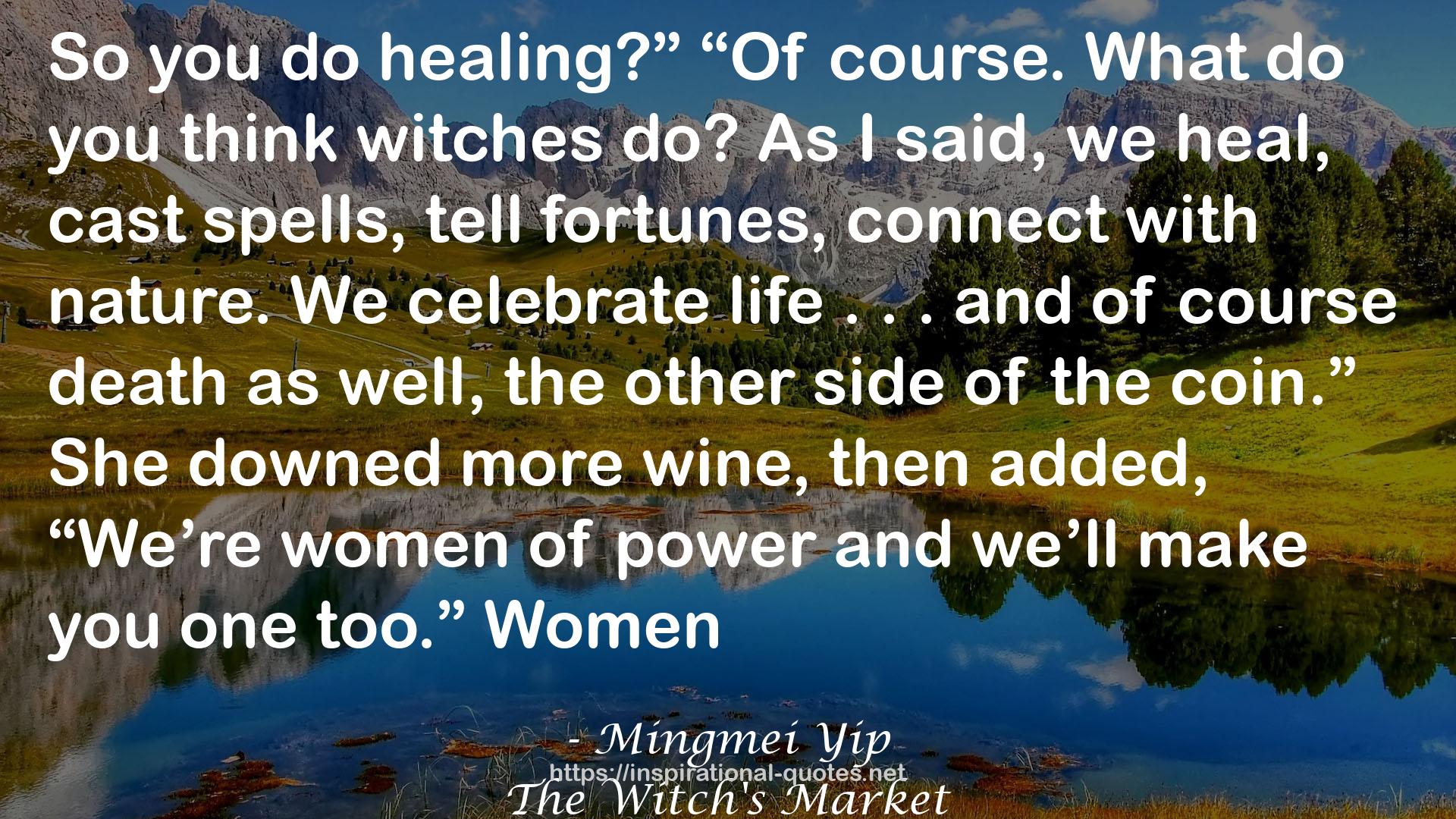The Witch's Market QUOTES