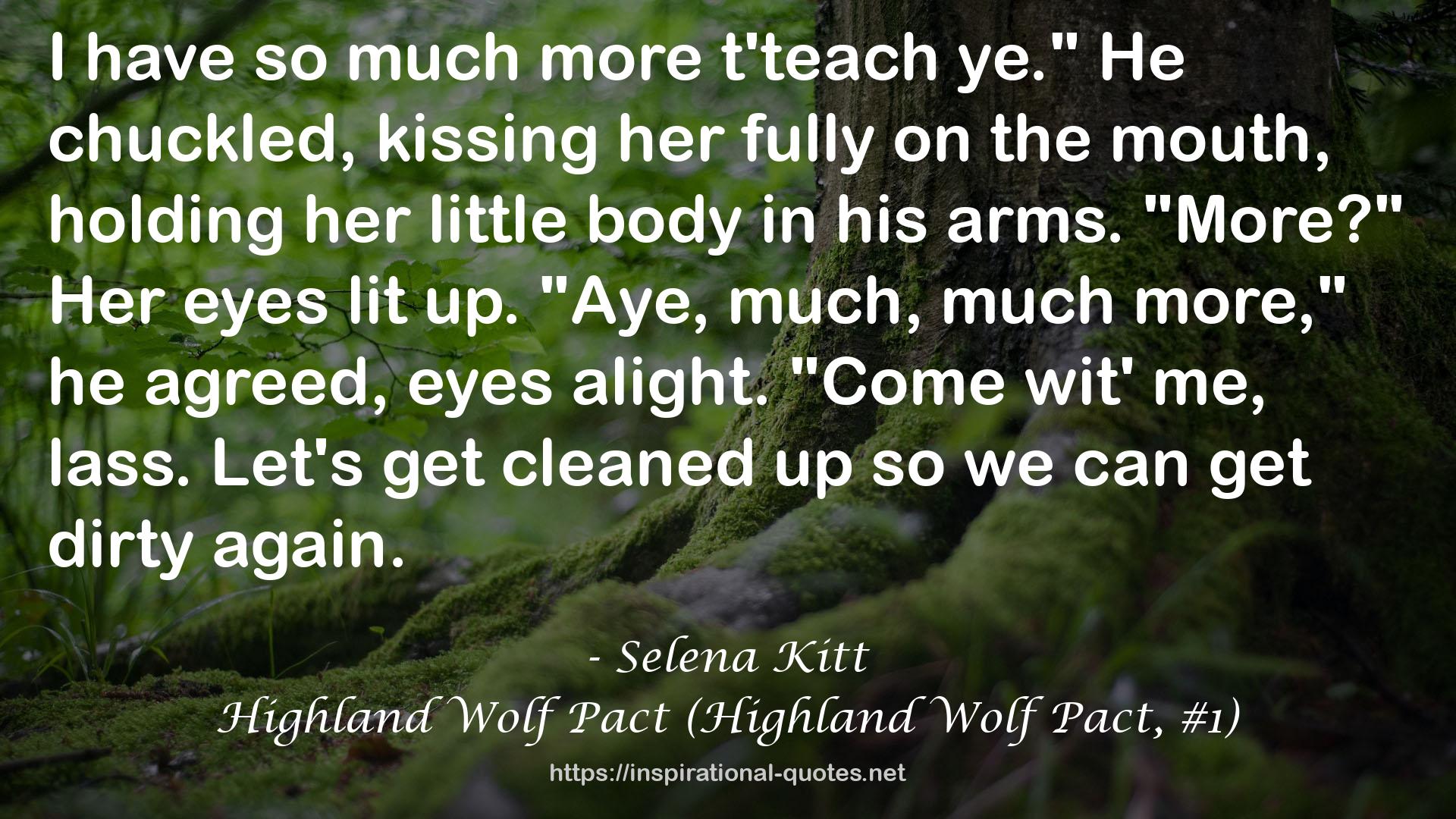 Highland Wolf Pact (Highland Wolf Pact, #1) QUOTES