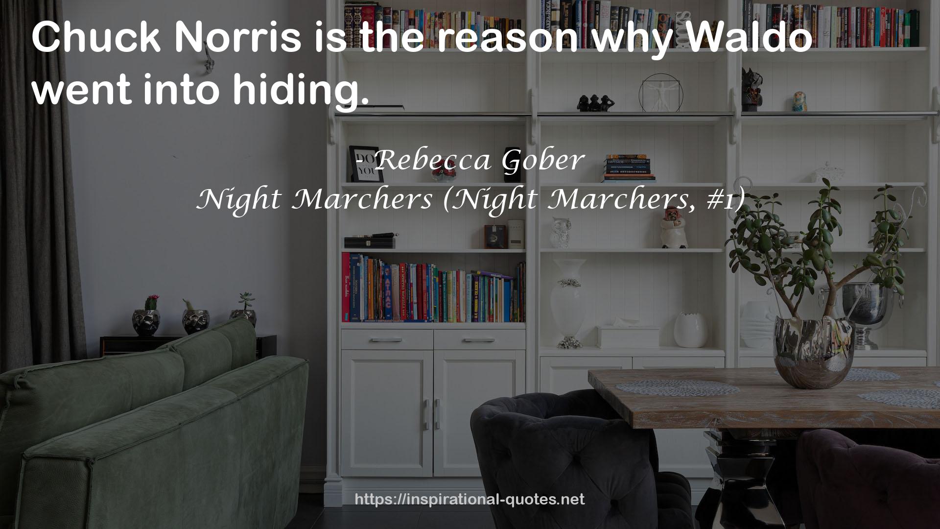 Night Marchers (Night Marchers, #1) QUOTES