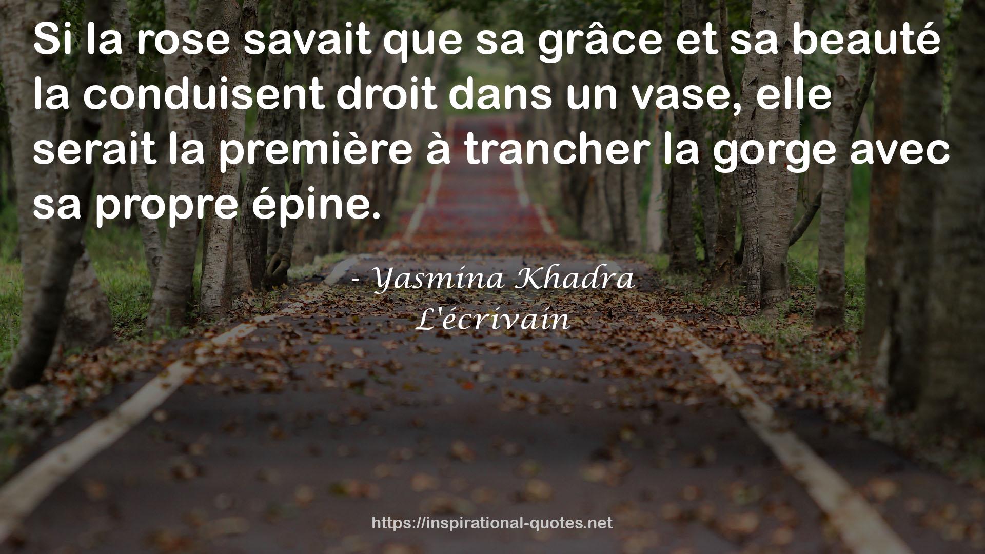 L'écrivain QUOTES