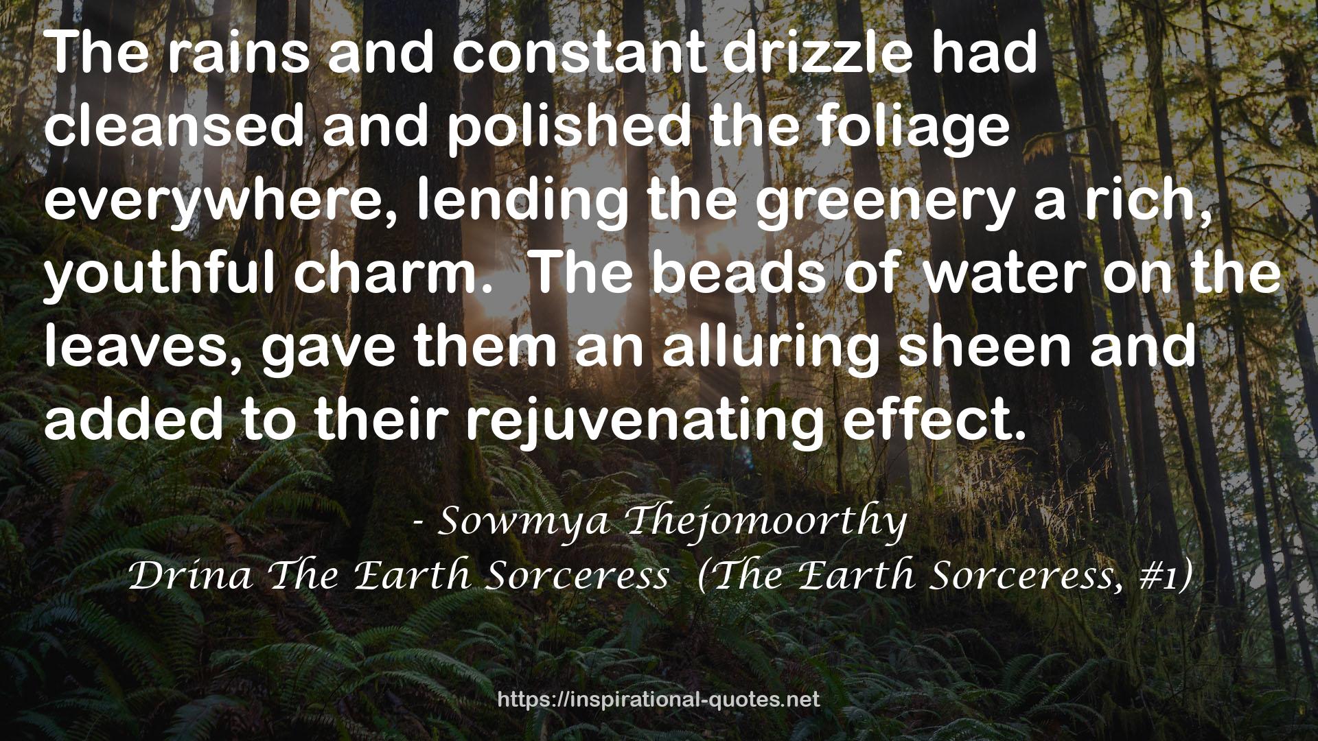 Drina The Earth Sorceress  (The Earth Sorceress, #1) QUOTES