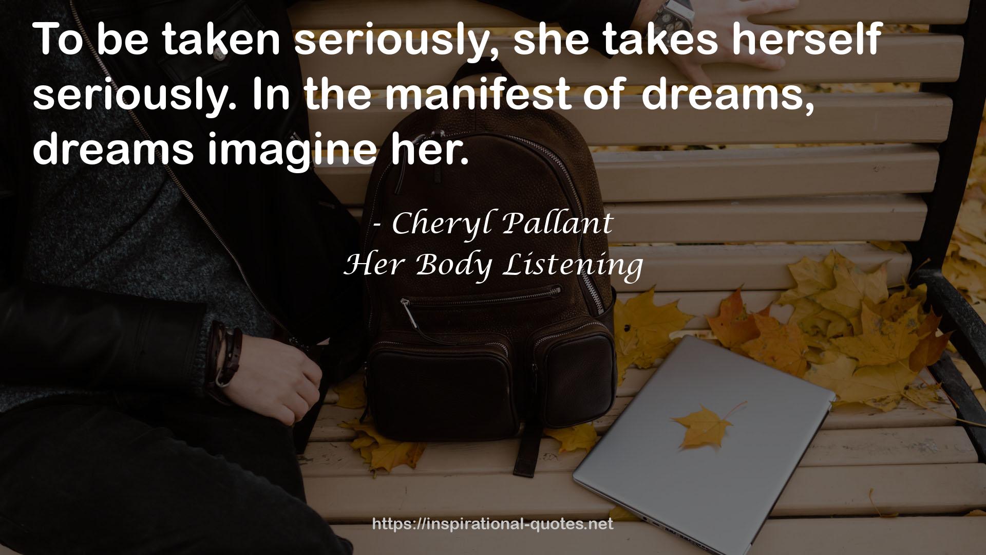 Her Body Listening QUOTES