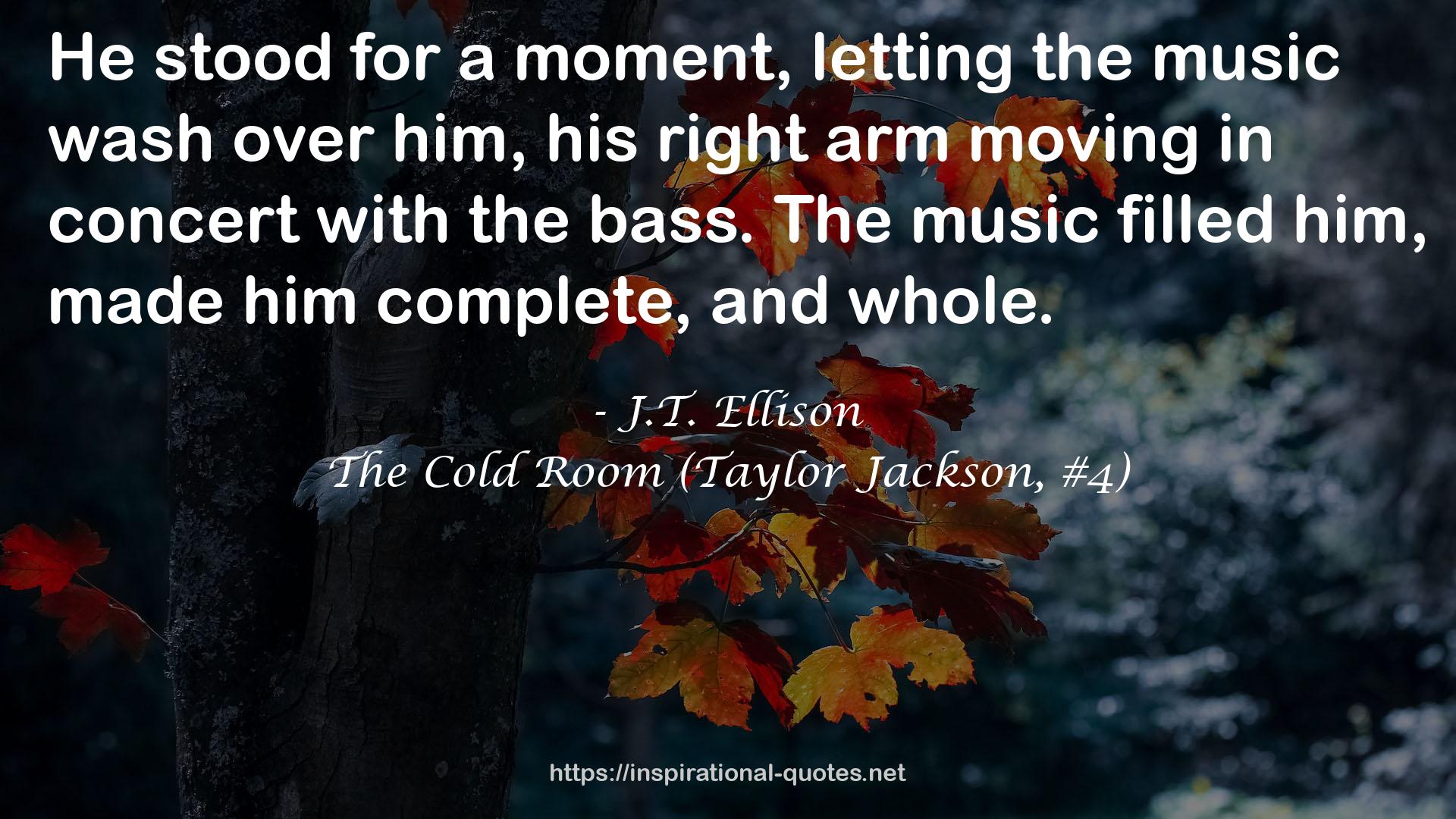 The Cold Room (Taylor Jackson, #4) QUOTES