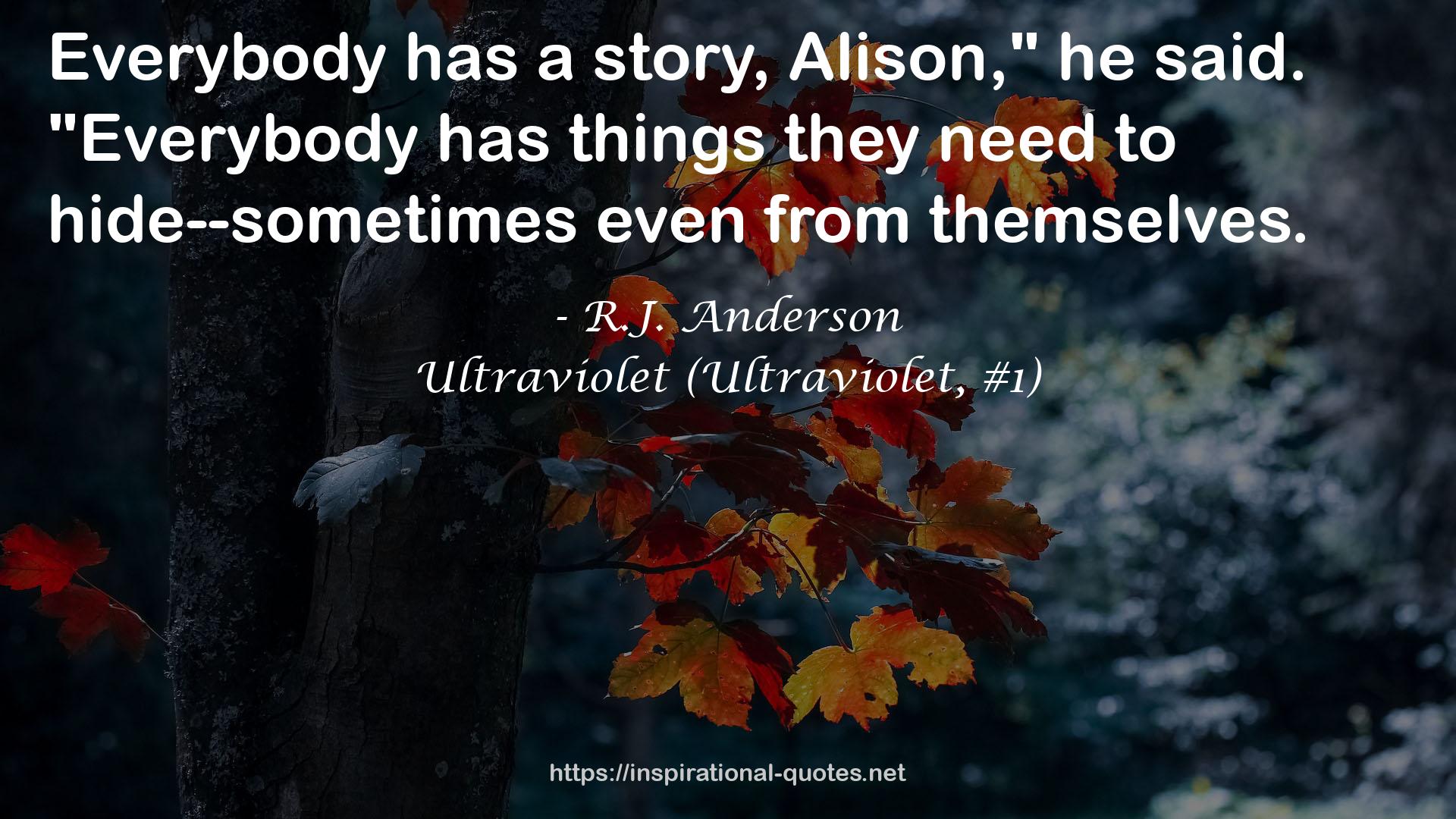 R.J. Anderson QUOTES