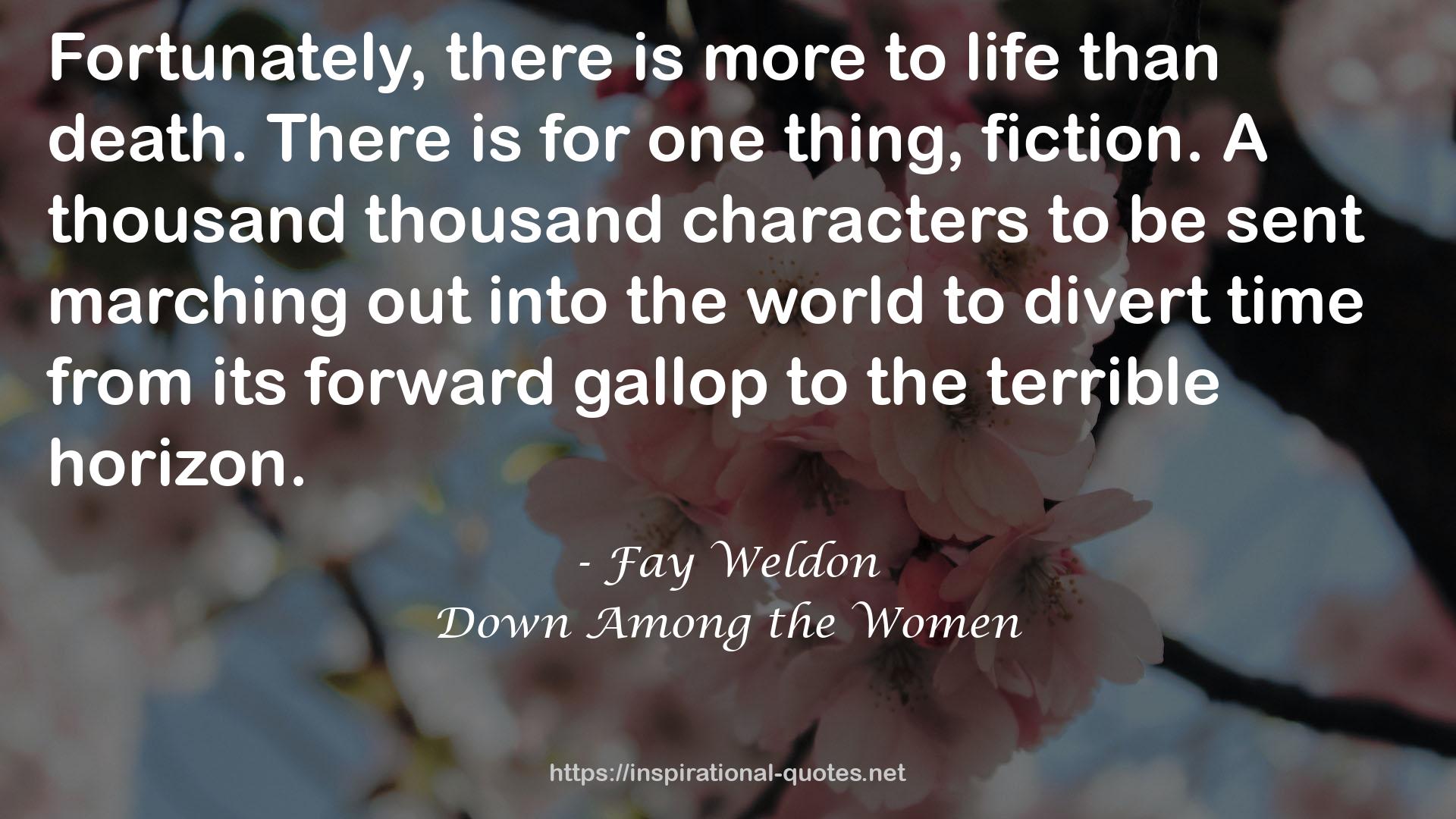 Down Among the Women QUOTES