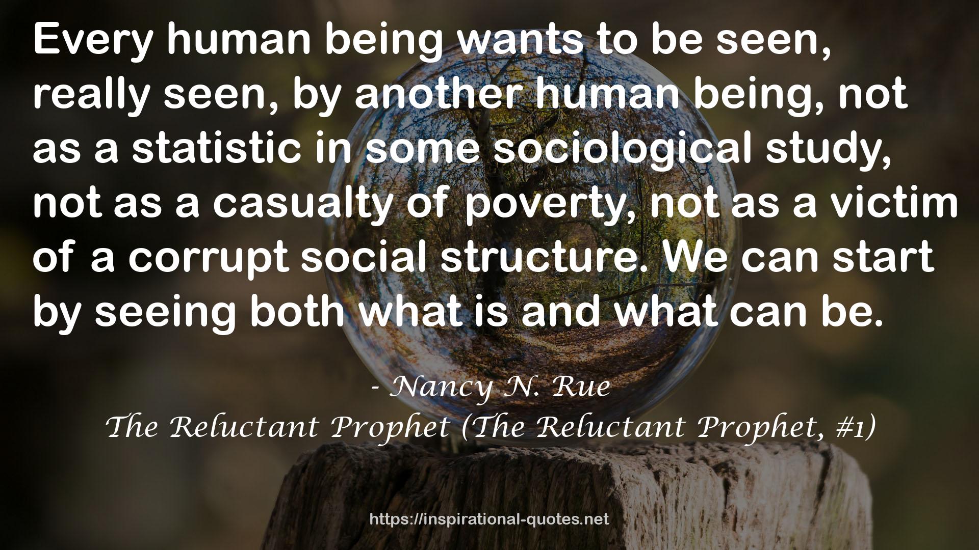 The Reluctant Prophet (The Reluctant Prophet, #1) QUOTES