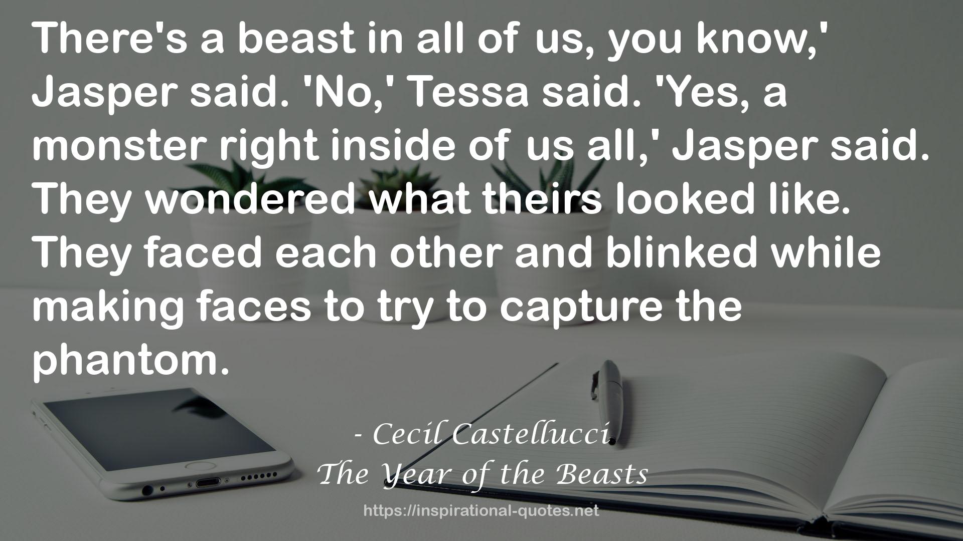 The Year of the Beasts QUOTES