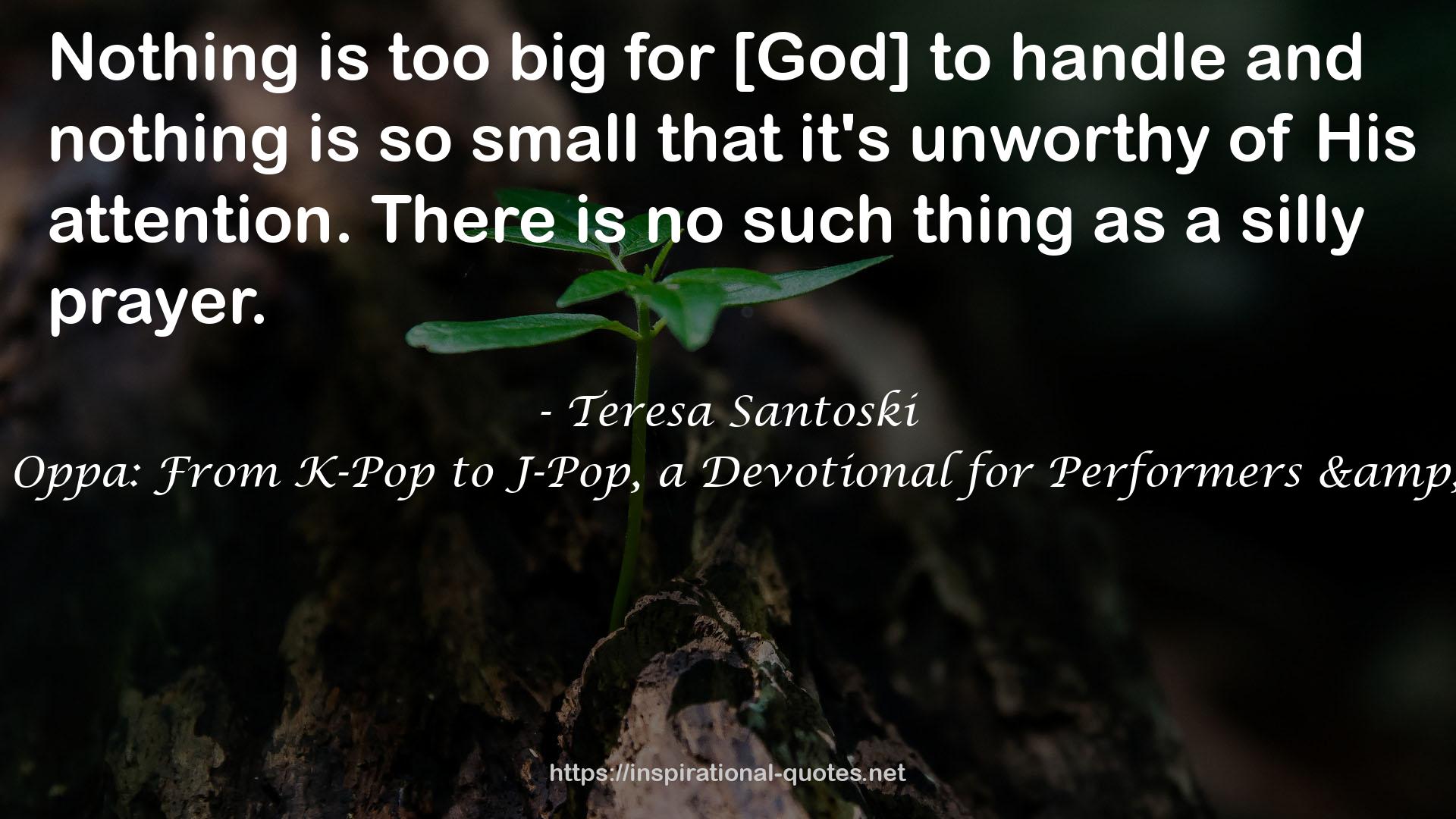 Teresa Santoski QUOTES