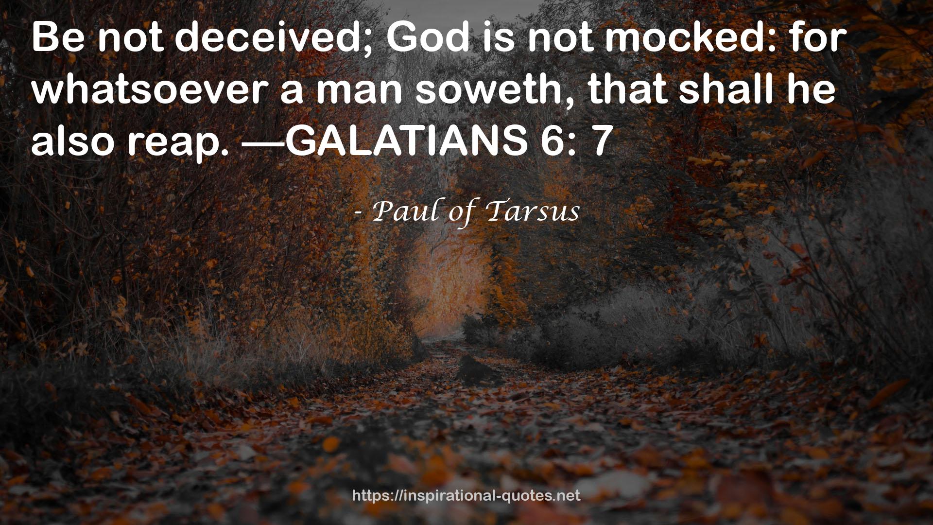 Paul of Tarsus QUOTES