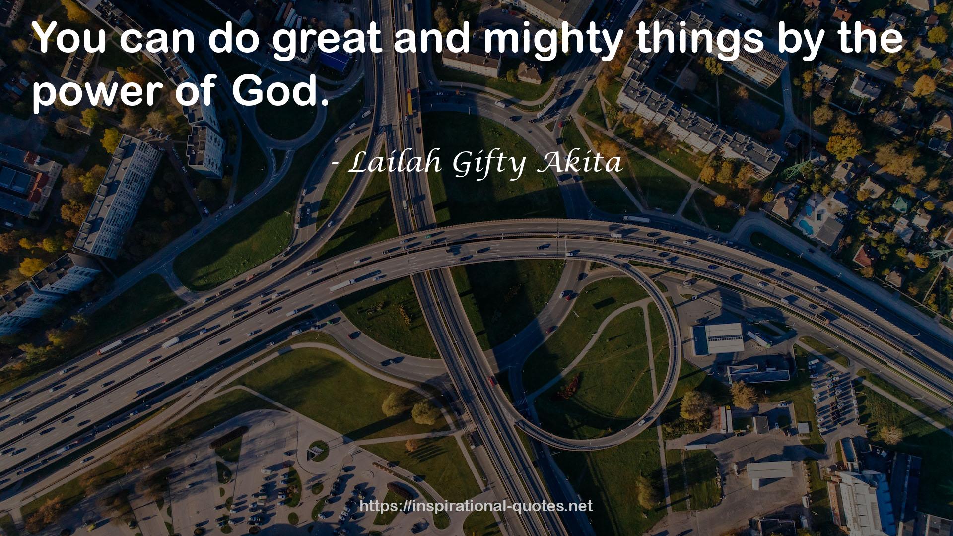 great and mighty things  QUOTES