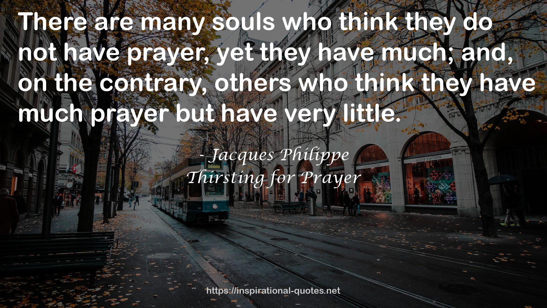 Thirsting for Prayer QUOTES