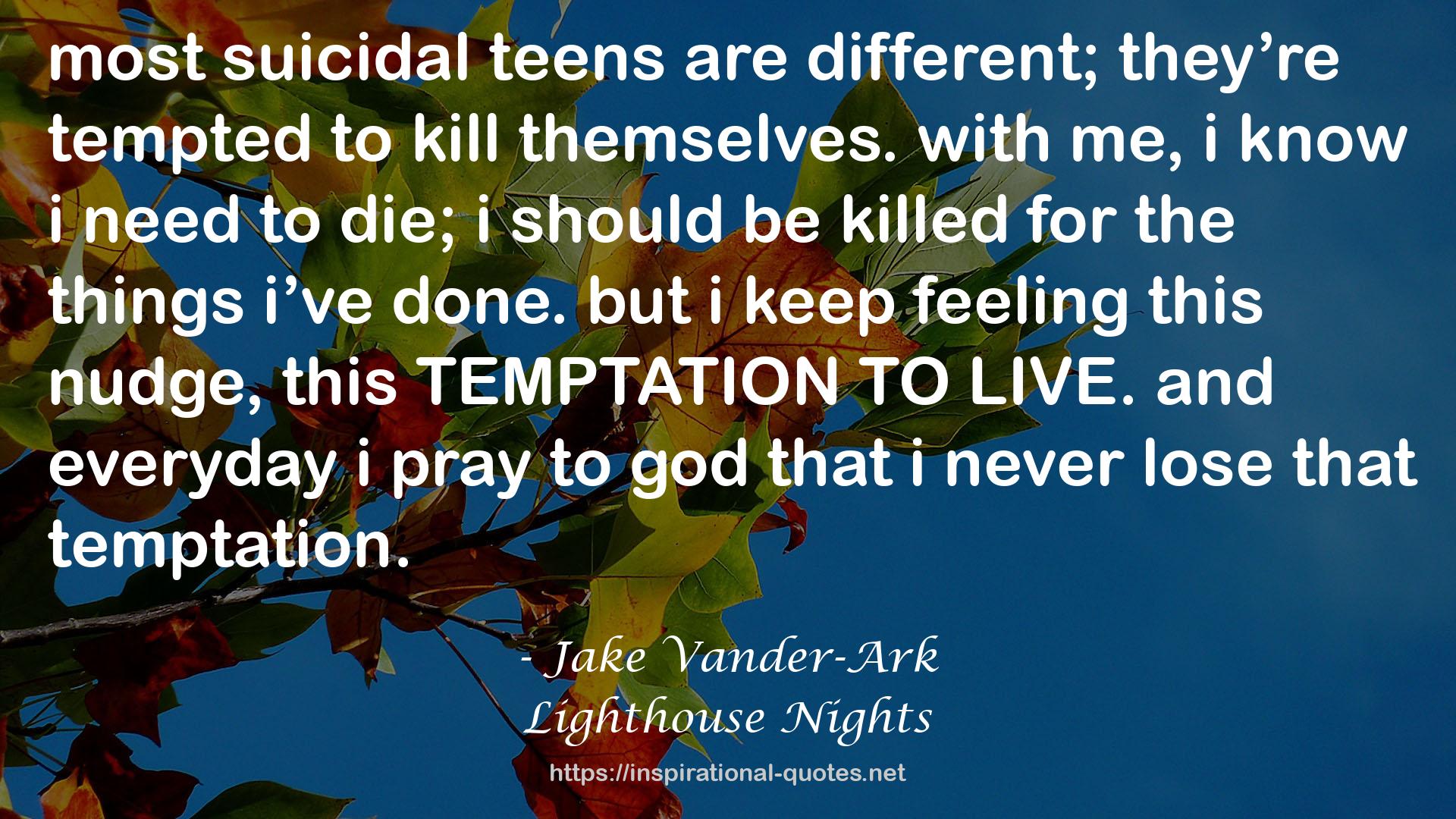 Jake Vander-Ark QUOTES