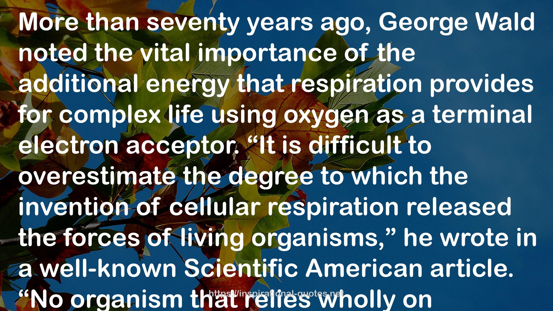 The Miracle of the Cell (Privileged Species Series) QUOTES