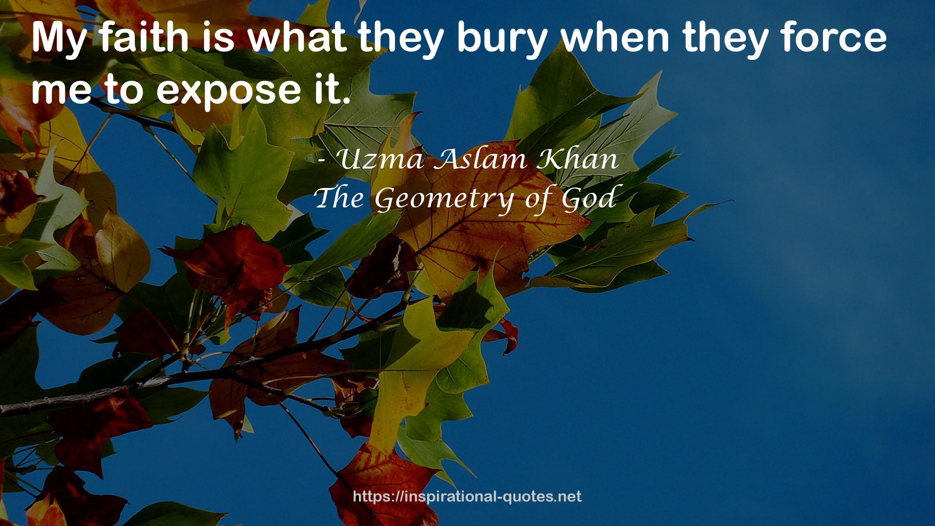 The Geometry of God QUOTES