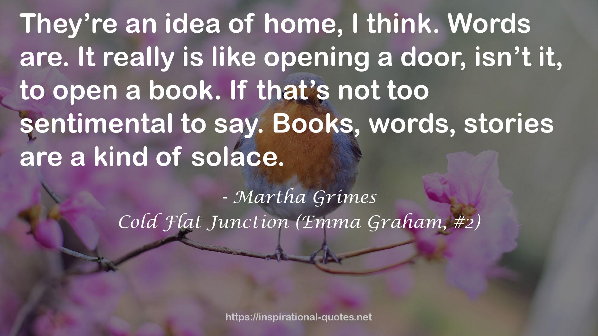 Cold Flat Junction (Emma Graham, #2) QUOTES