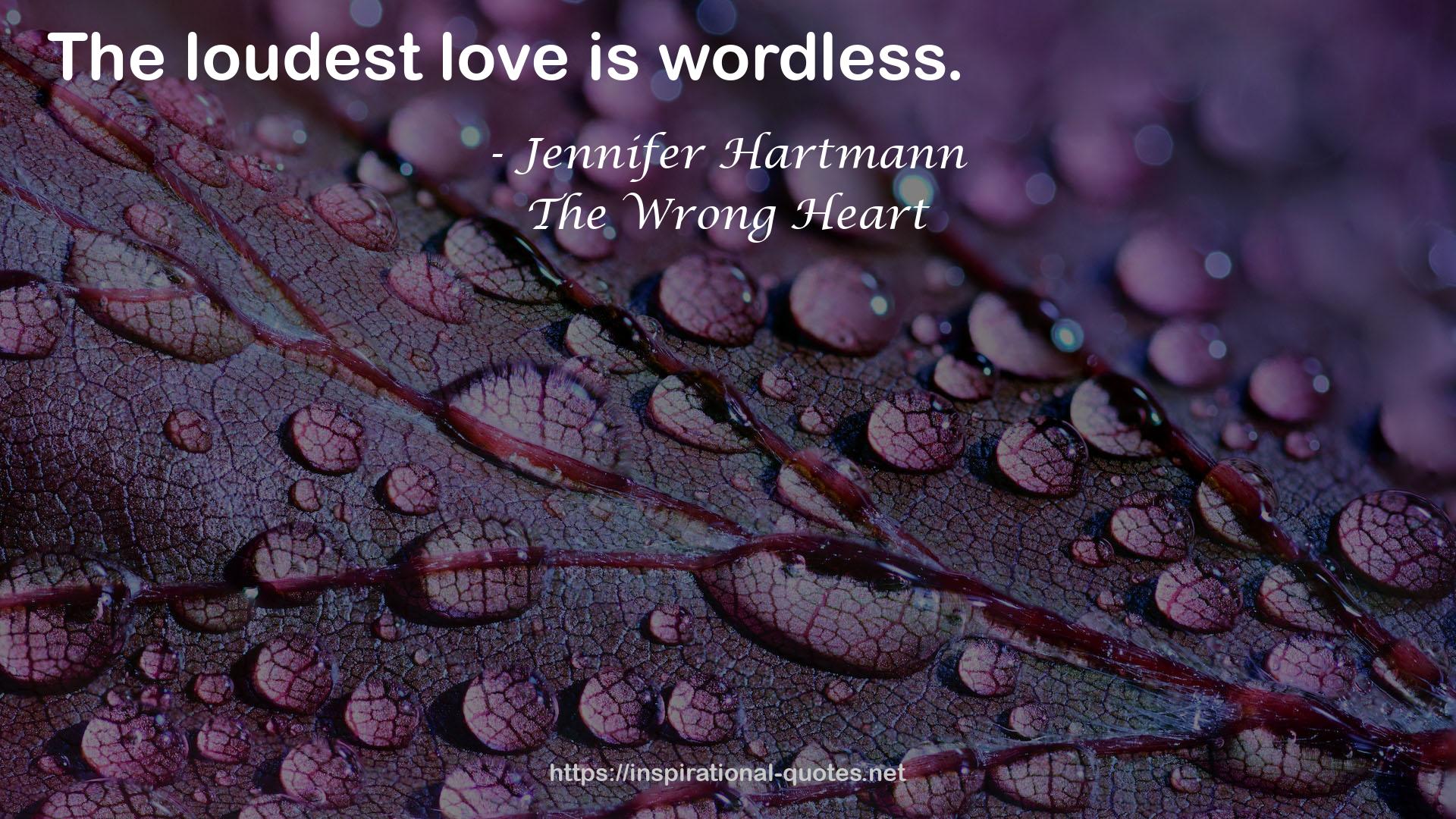 Jennifer Hartmann QUOTES