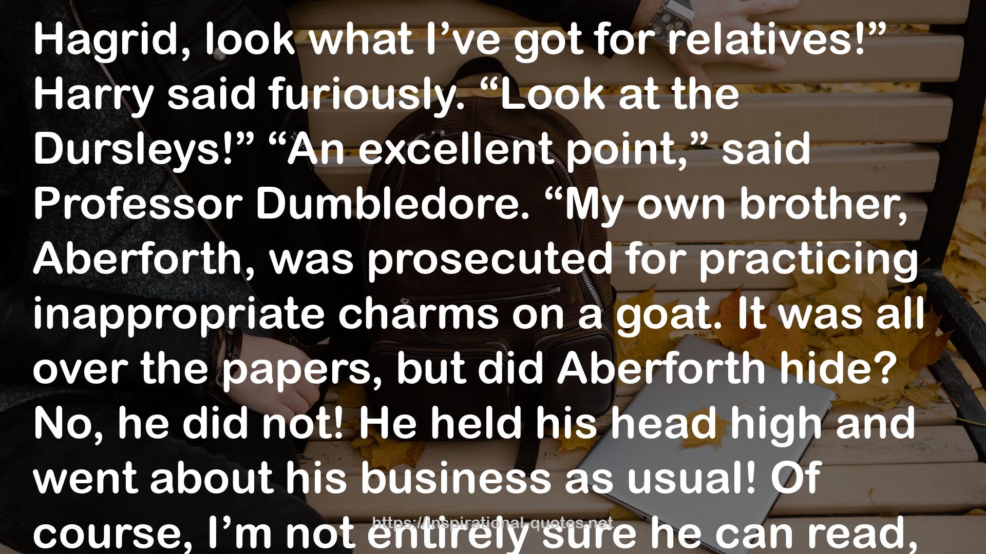 prosecuted  QUOTES