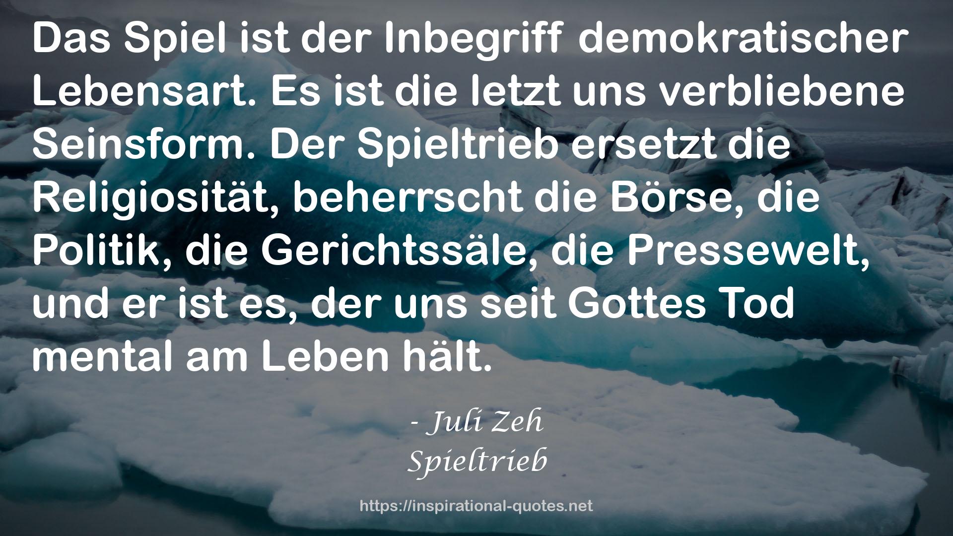 Gottes Tod  QUOTES