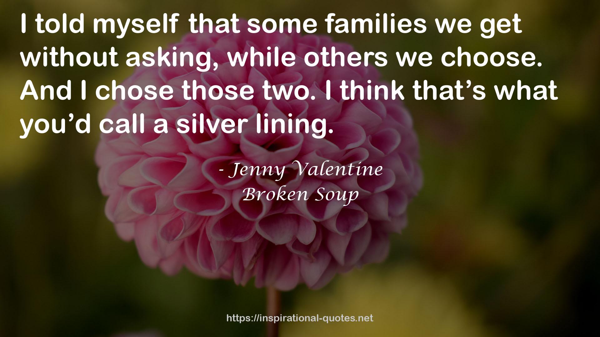 Jenny Valentine QUOTES