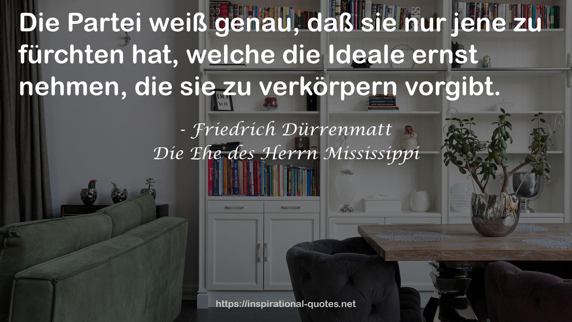 Die Ehe des Herrn Mississippi QUOTES