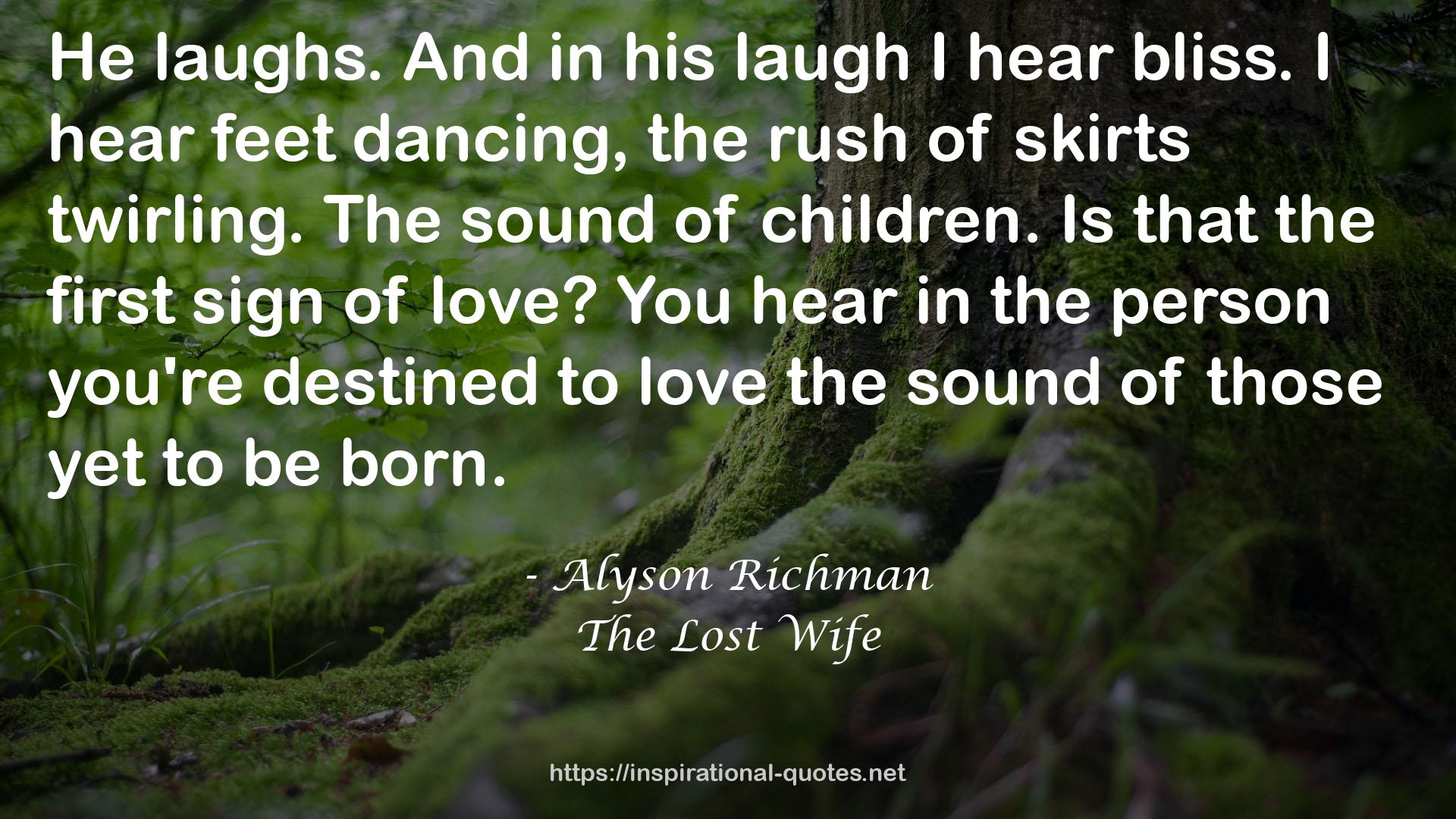 Alyson Richman QUOTES