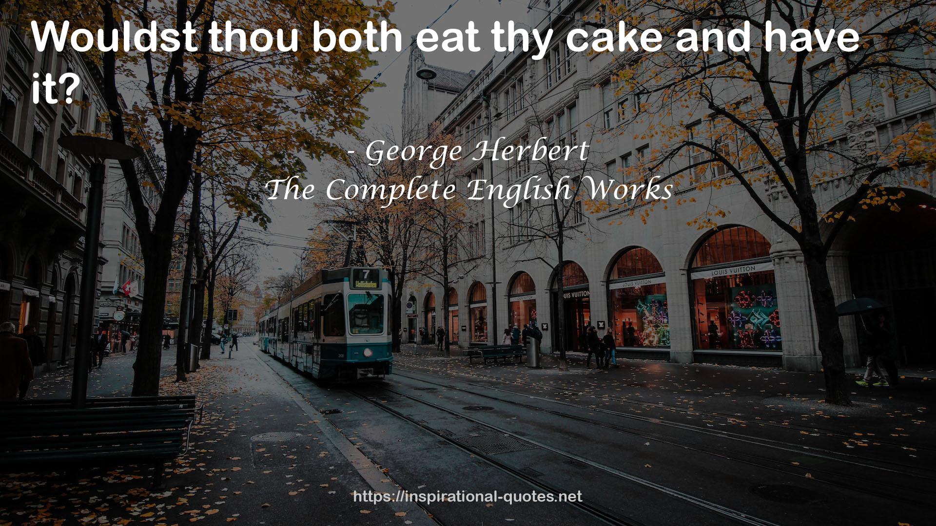 The Complete English Works QUOTES