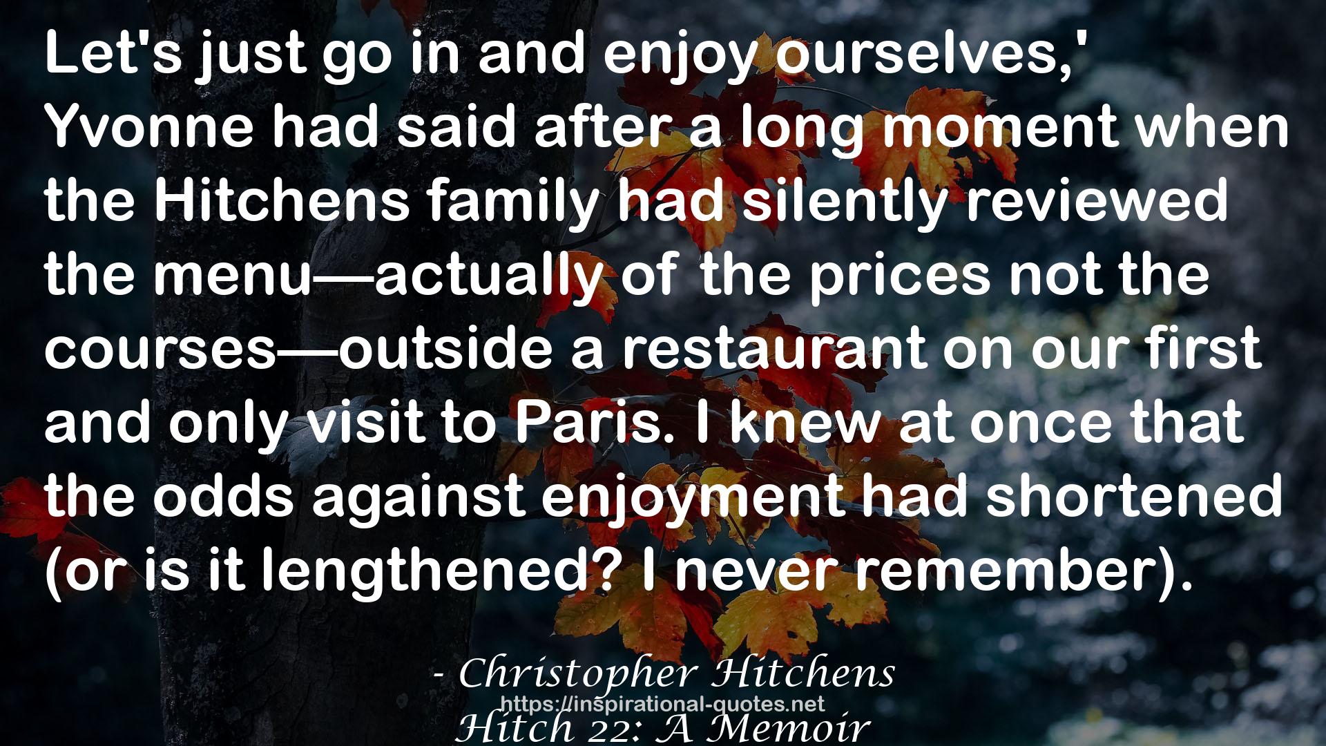 restaurant  QUOTES