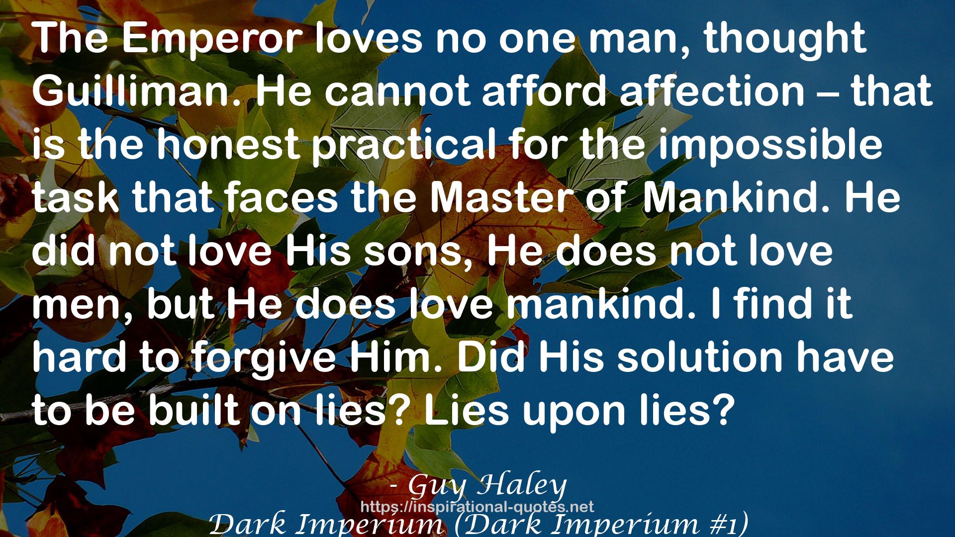 Guy Haley QUOTES