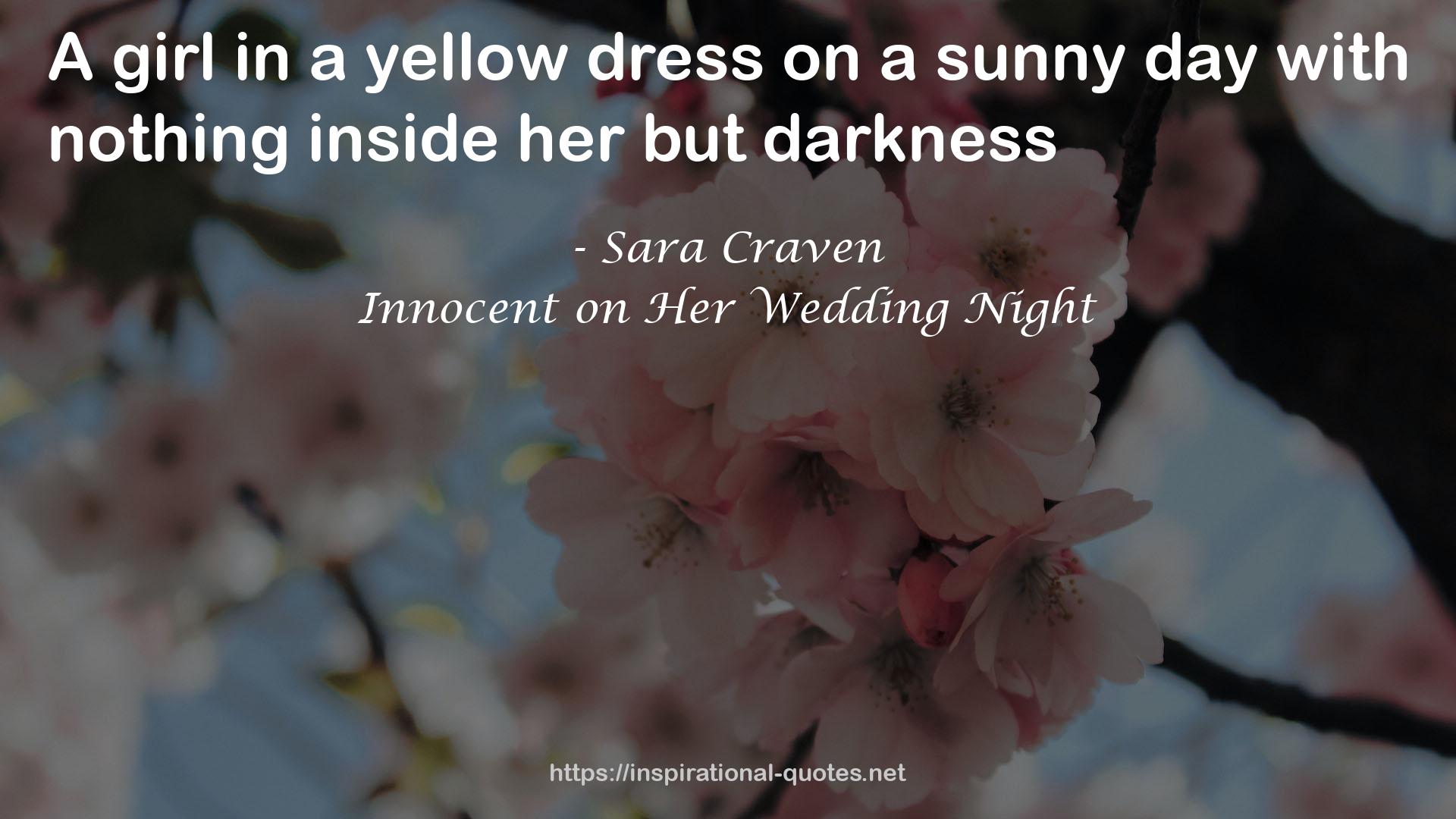 Innocent on Her Wedding Night QUOTES