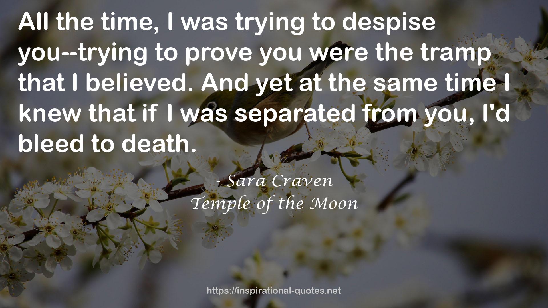 Temple of the Moon QUOTES