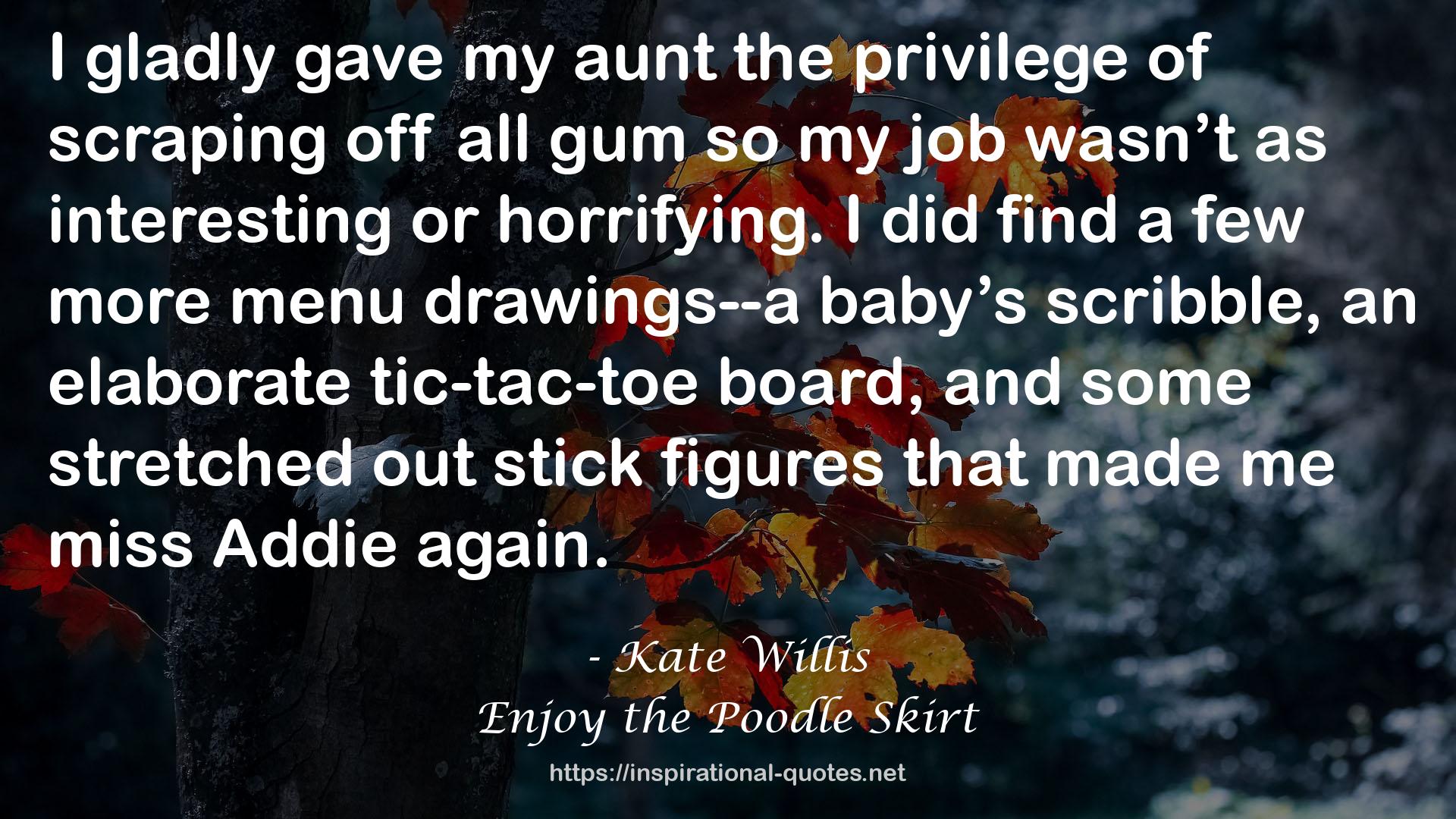 Kate Willis QUOTES