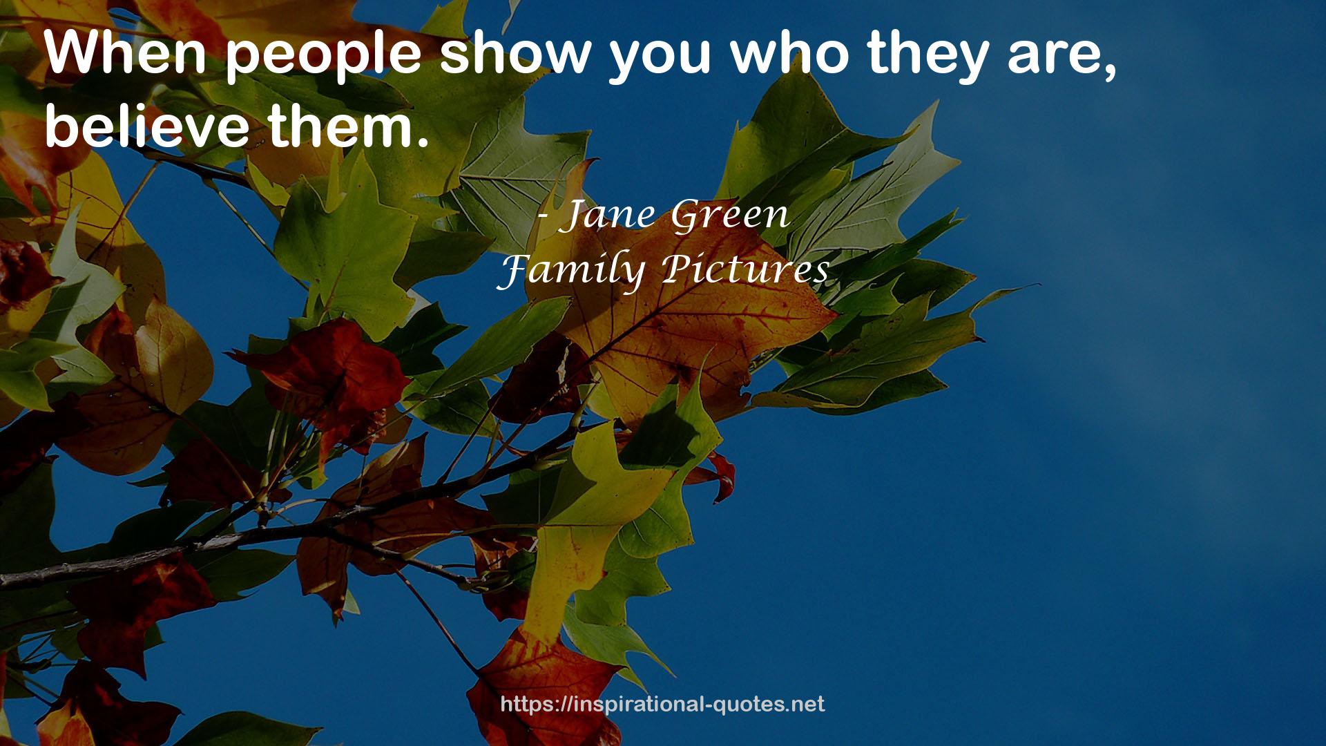 Family Pictures QUOTES