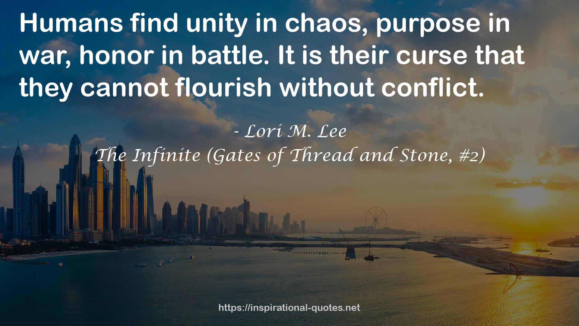 The Infinite (Gates of Thread and Stone, #2) QUOTES