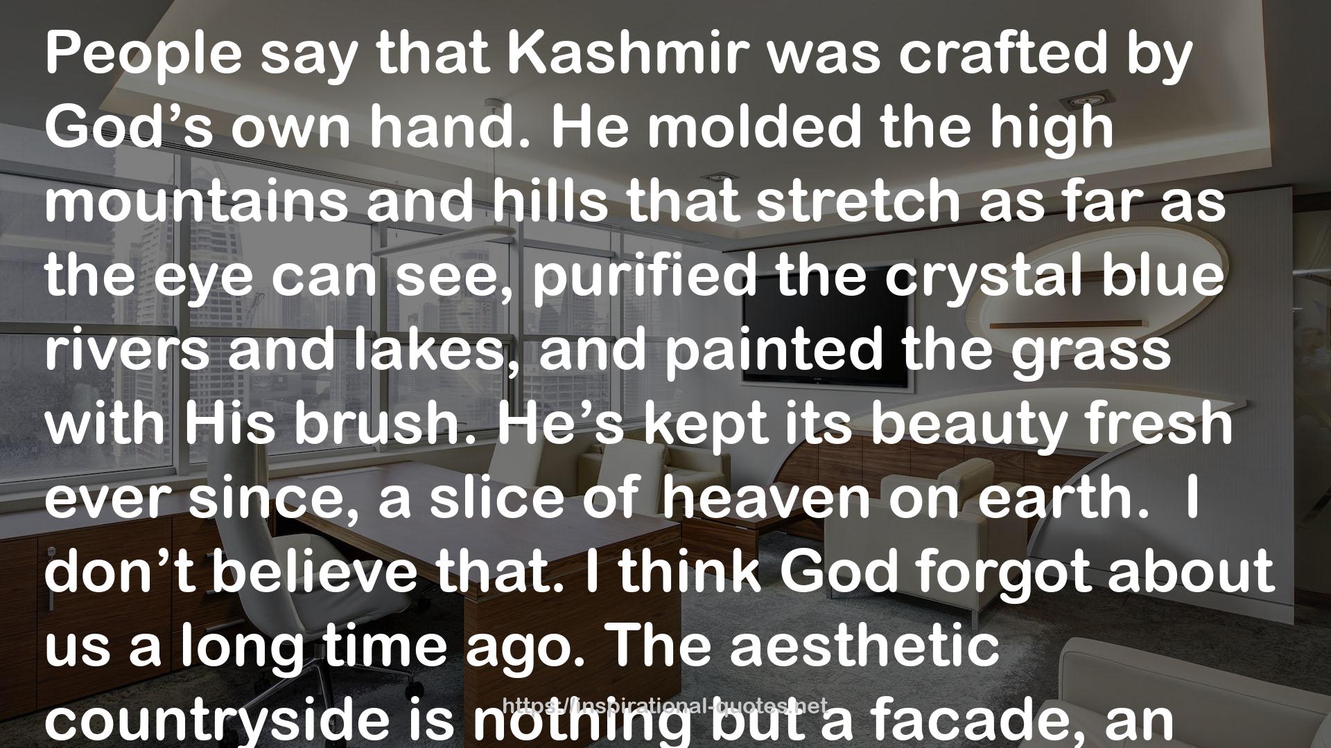 The Orphans of Kashmir QUOTES
